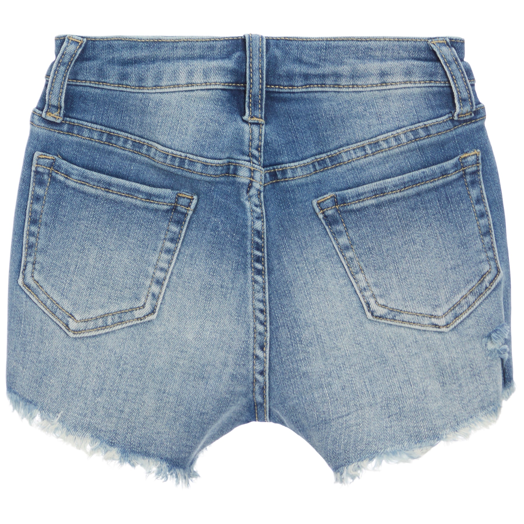 Destructed Denim Short