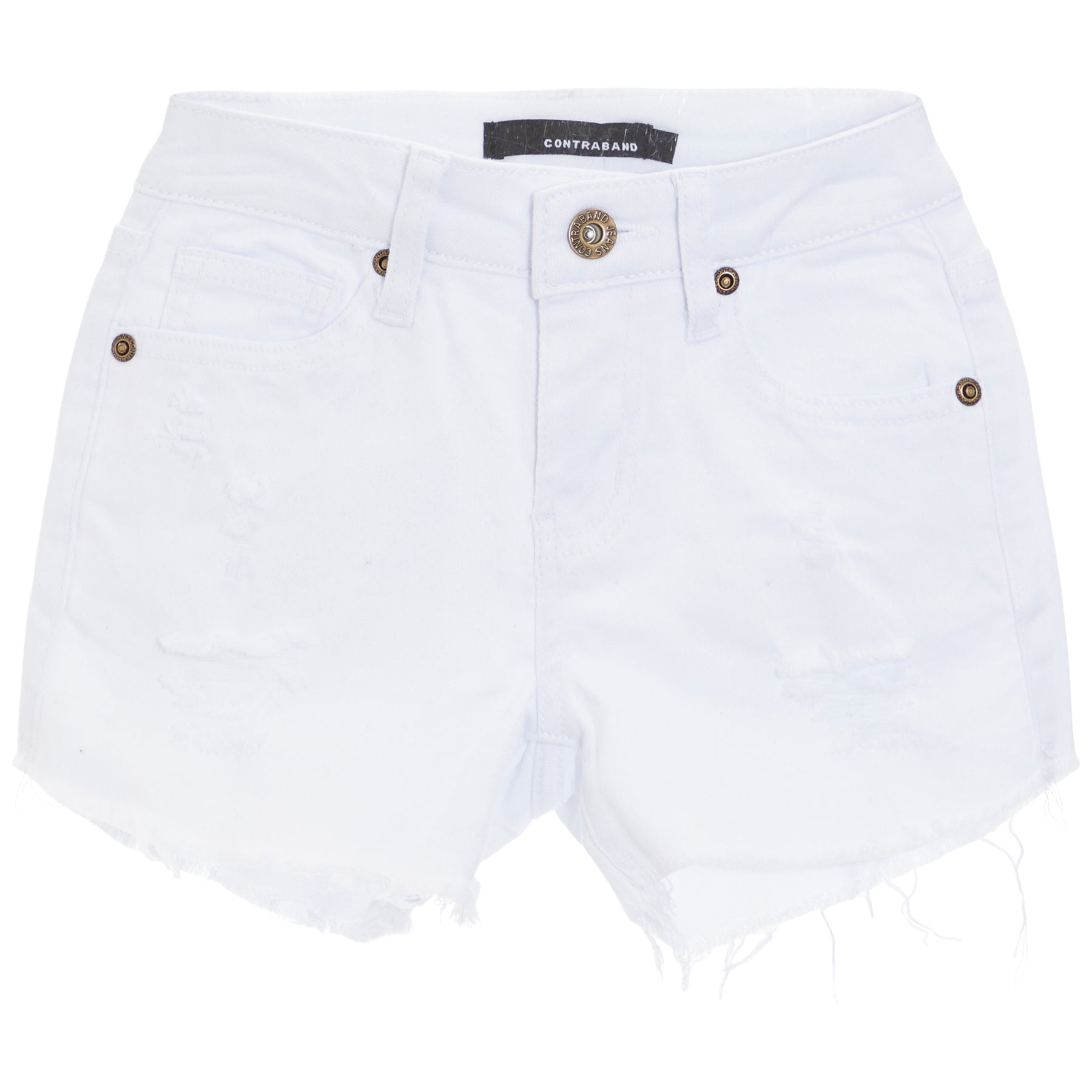 White Twill Short