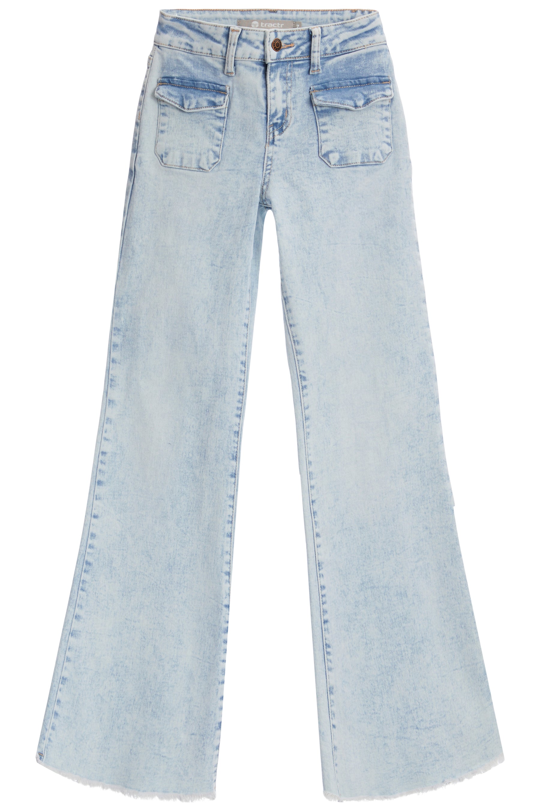 Patch Pocket Wide Flare