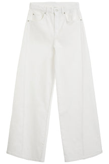Slant Slit Wide Leg Pant