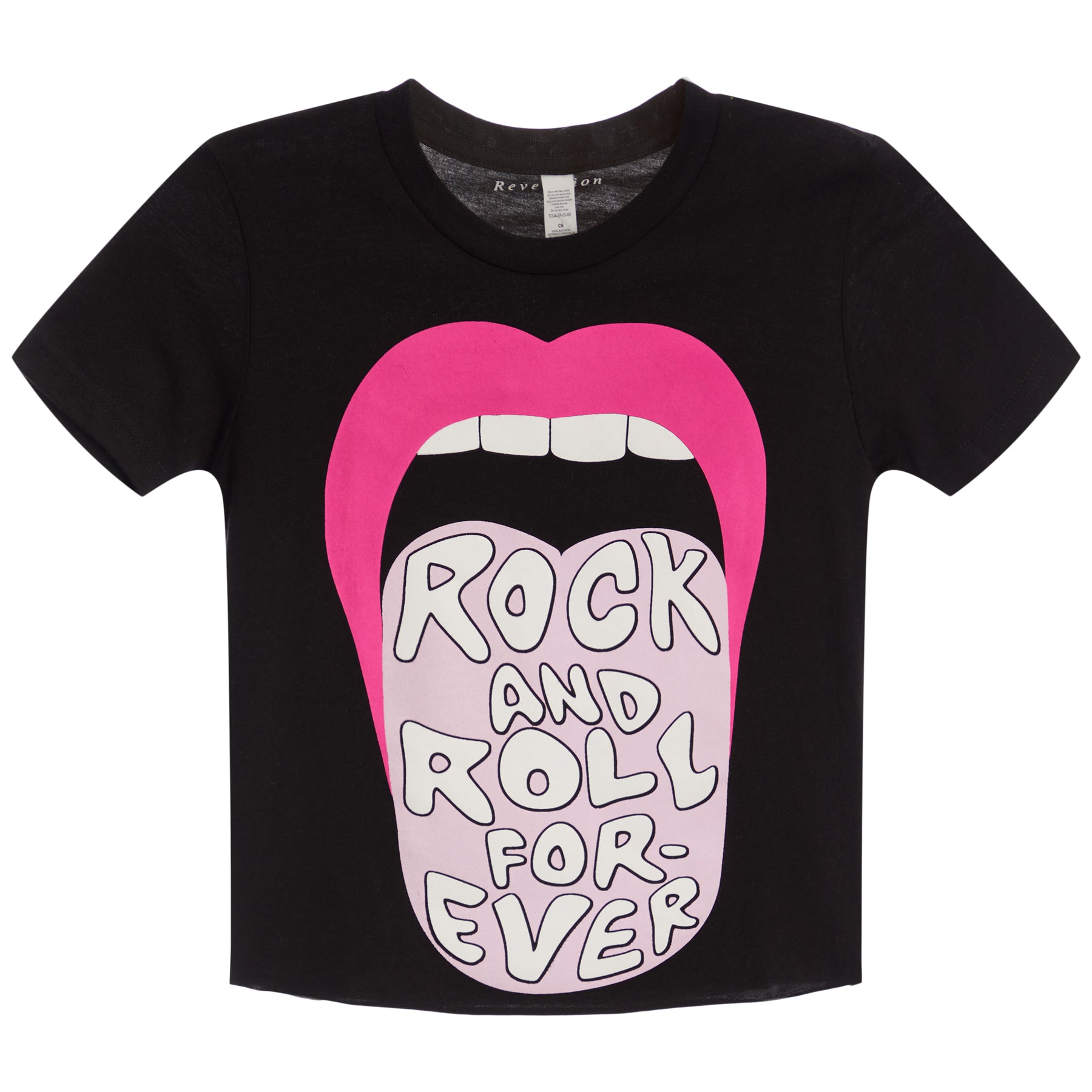 Rock N Roll Forever Lip Tee
