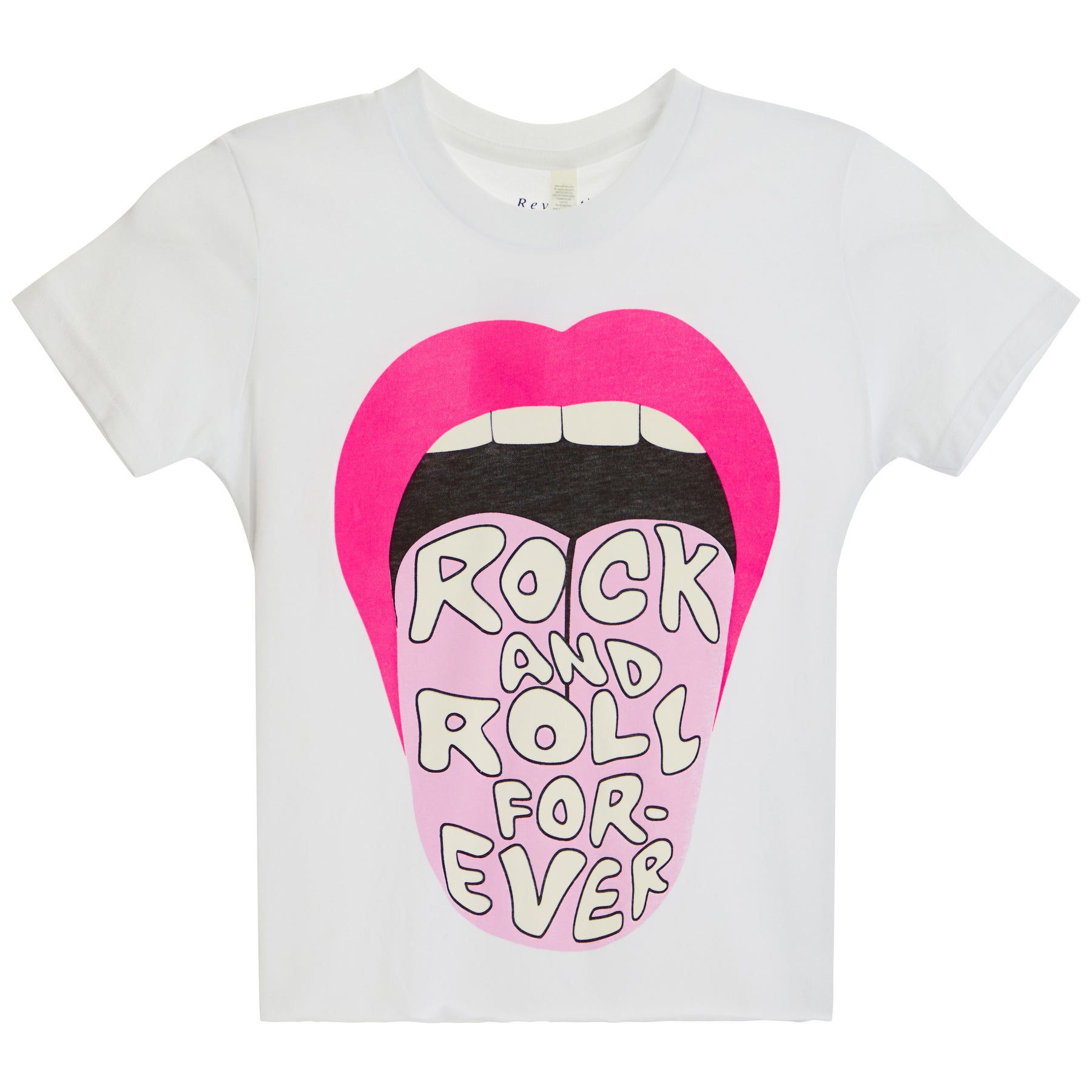 Rock N Roll Forever Lip Tee