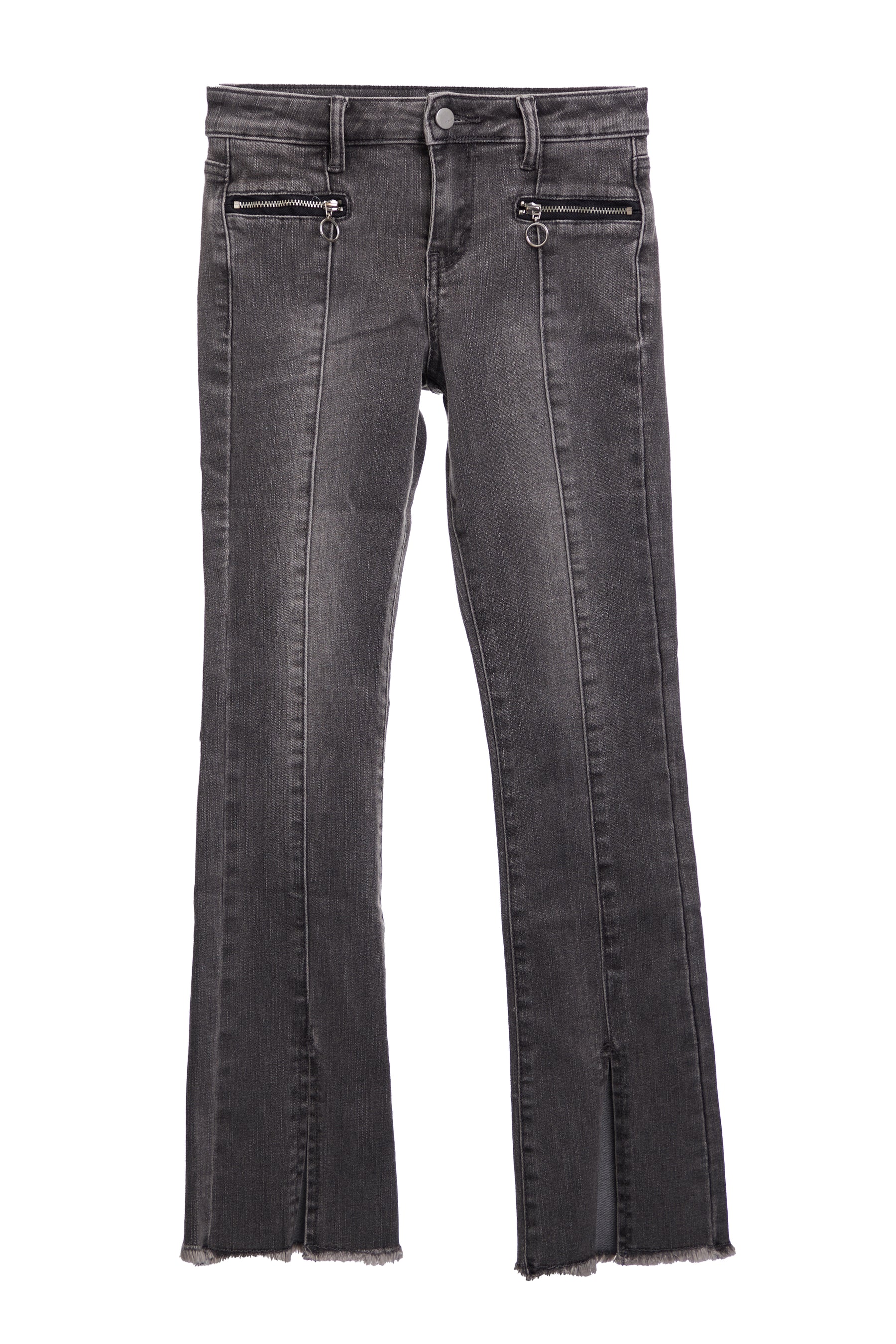 High Rise Flare W. Front Slit