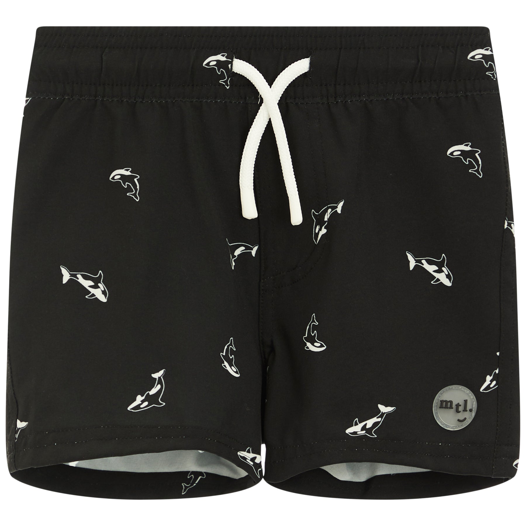 Swim Shorts with Orcas