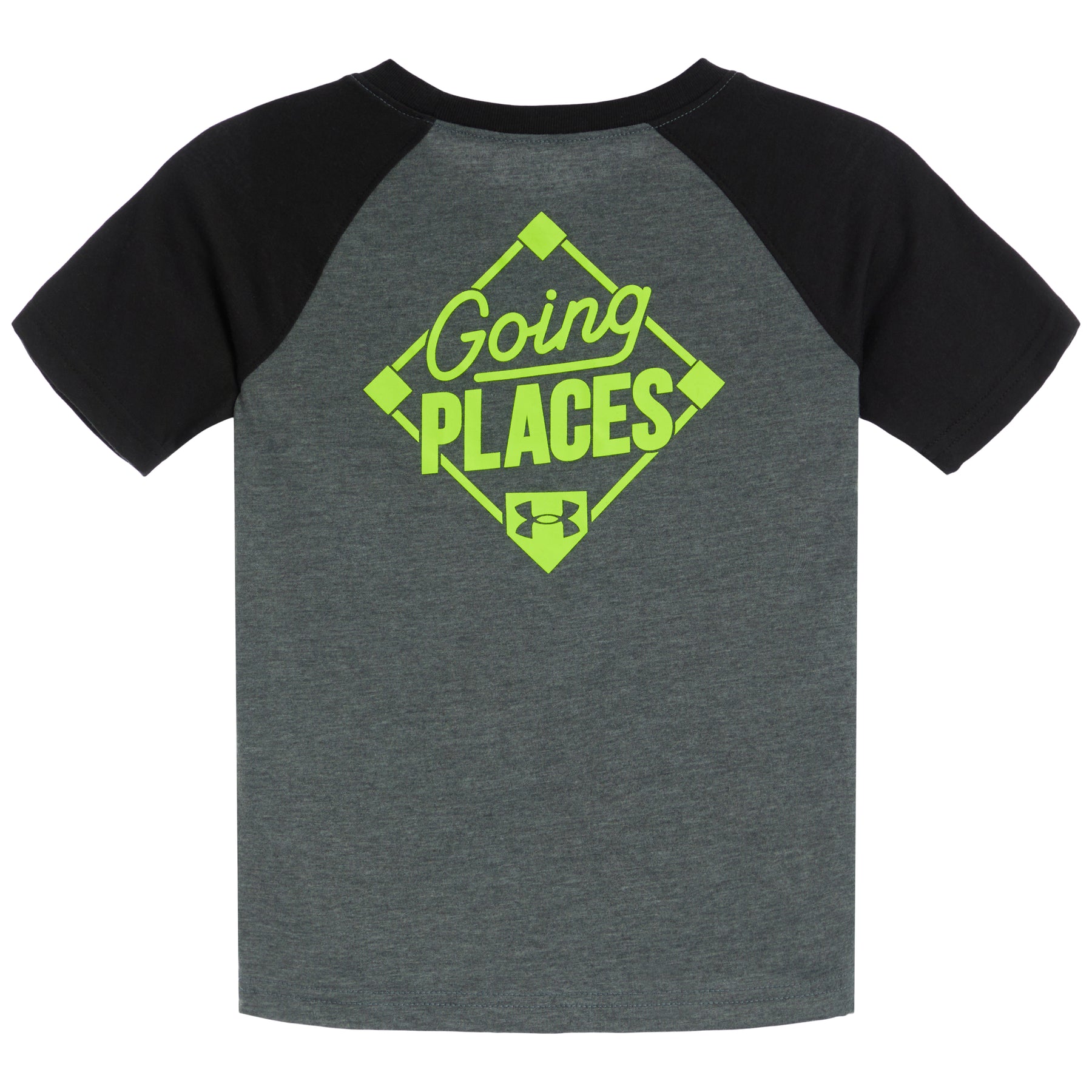 Going Places Tee In Pitch Grey