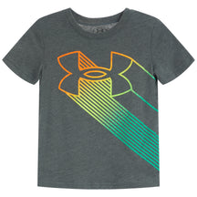 UA Blaze Logo Short Sleeve Tee-in Pitch Grey