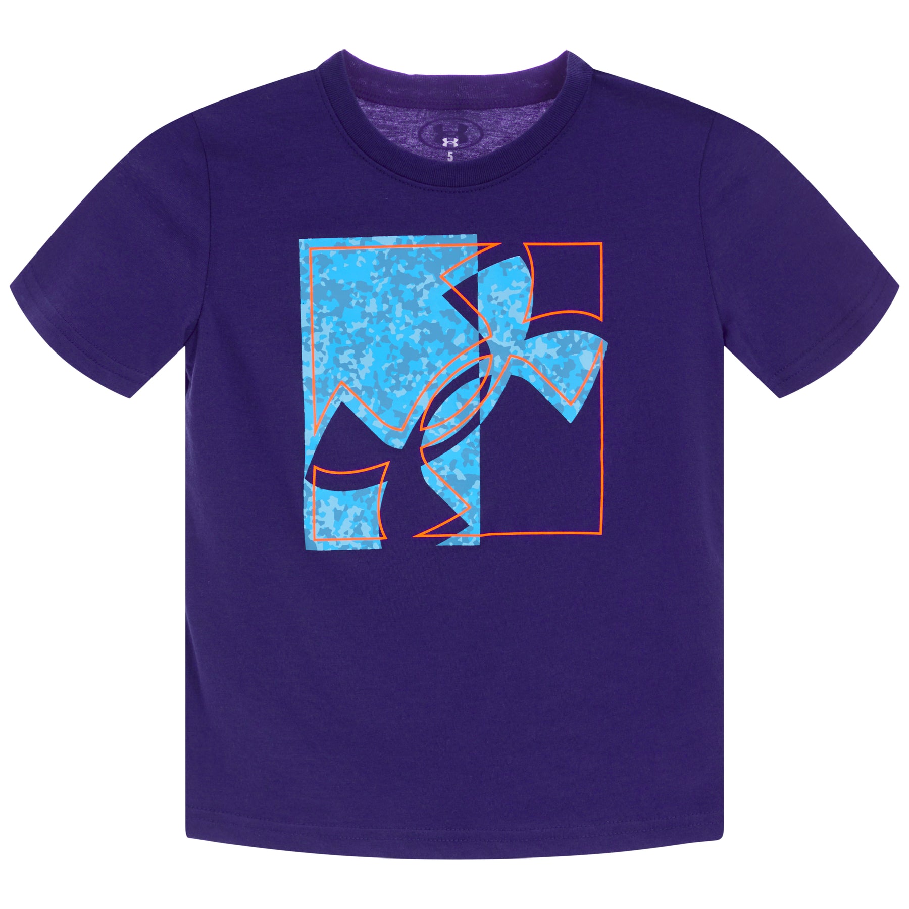 UA Crystal Speckle Logo Flip Tee