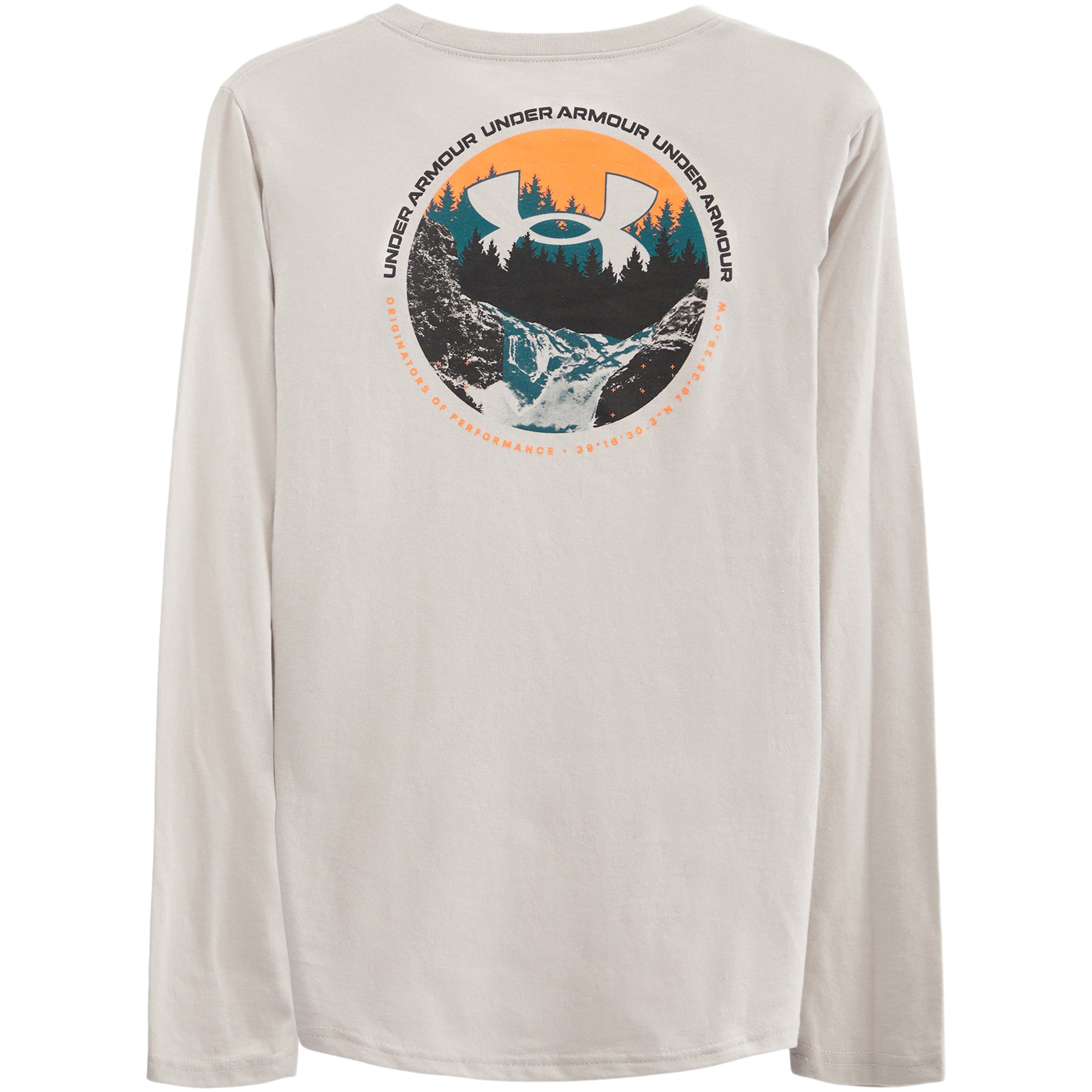 UA Engineered Amphibian Tee Ghost Grey