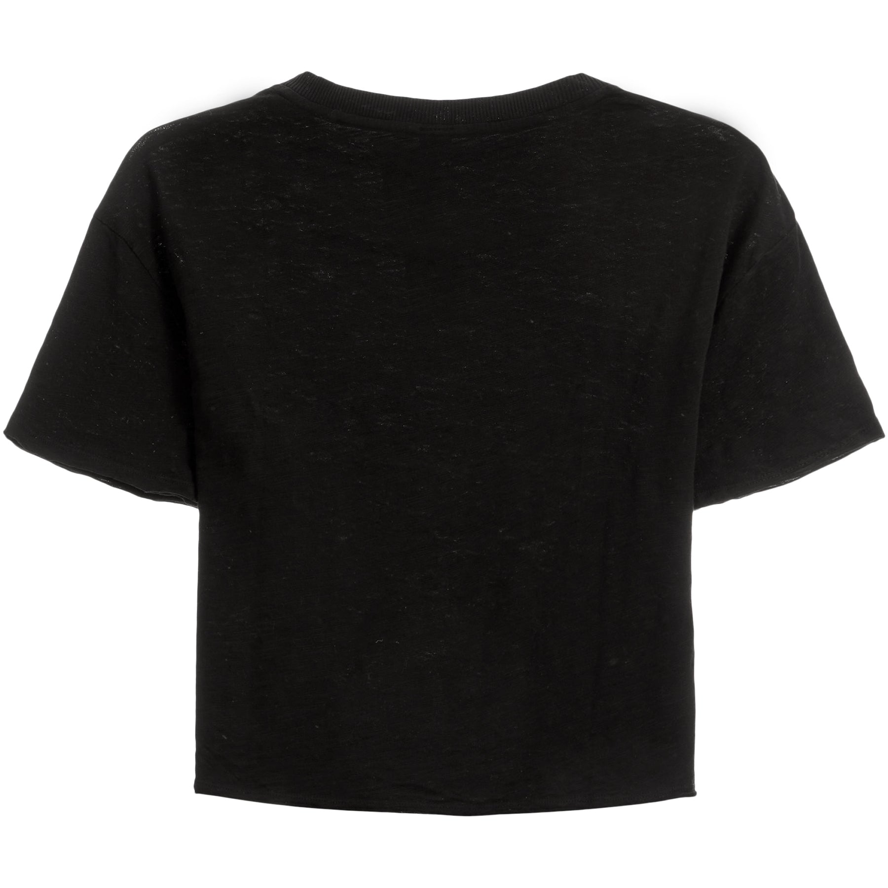 Raw Edge Crop Tee