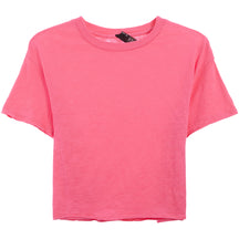 Raw Edge Crop Tee