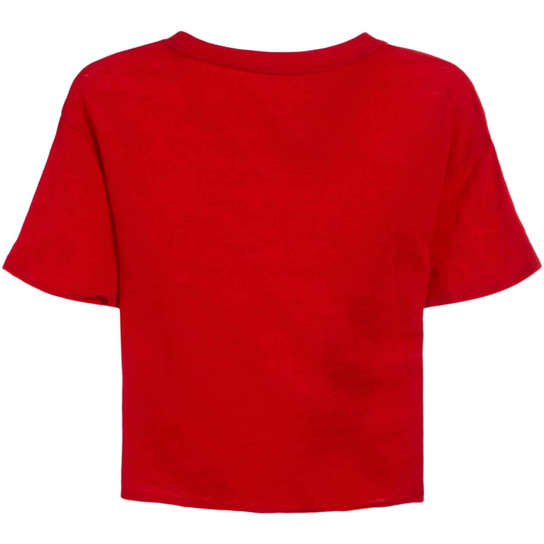 Raw Edge Crop Tee