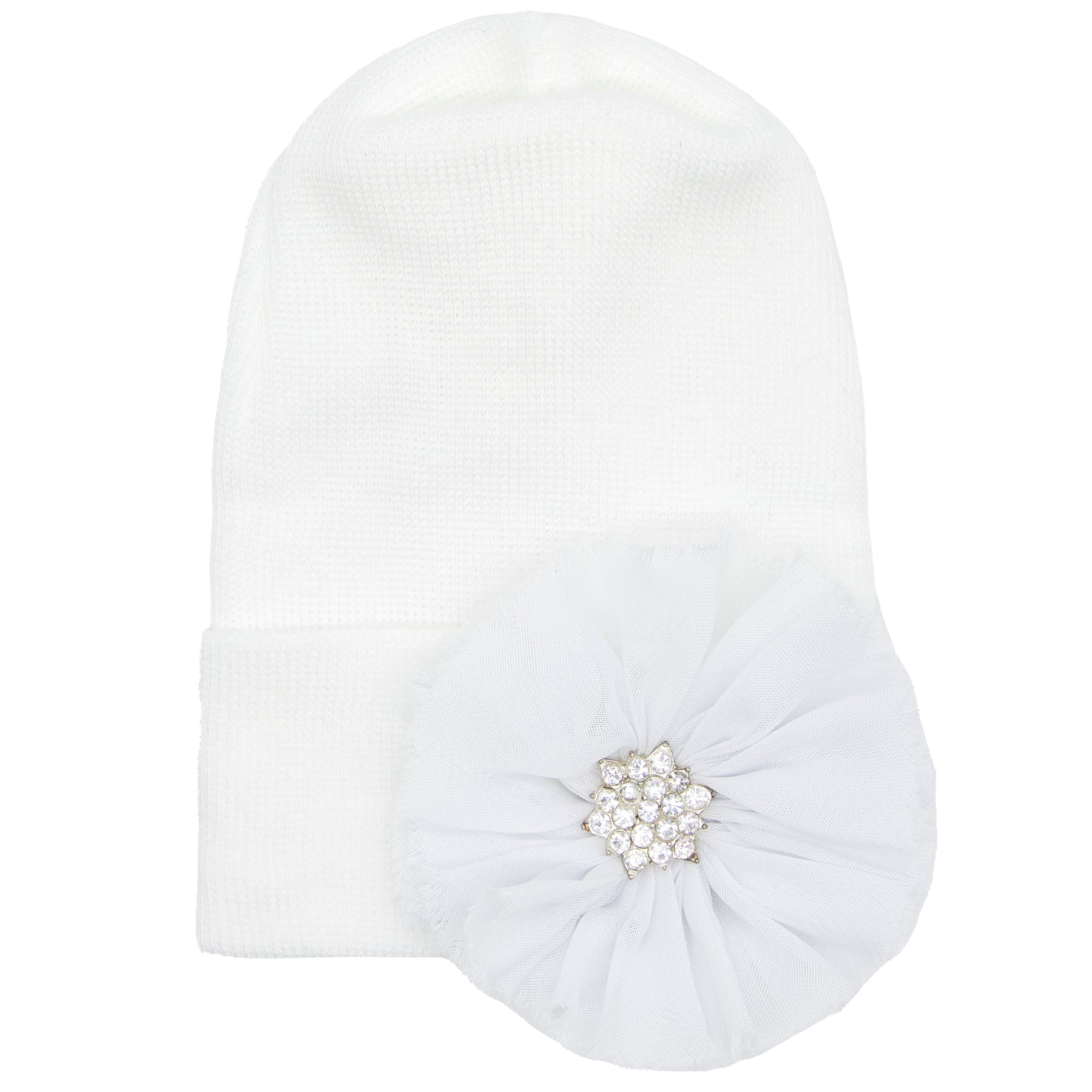 White Hat White Fairy Flower