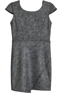 Cap Sleeve Envelope Bottom Dress