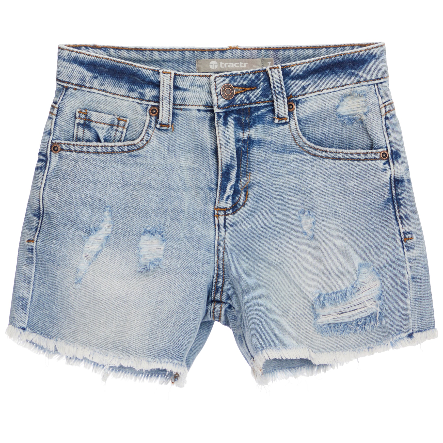 Destructed Weekender Fray Hem Short