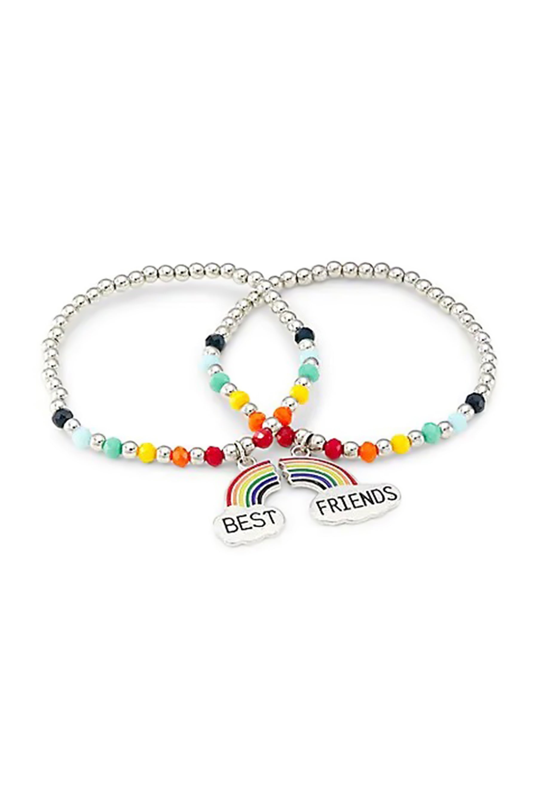 Best Friends Rainbow Bracelet Set
