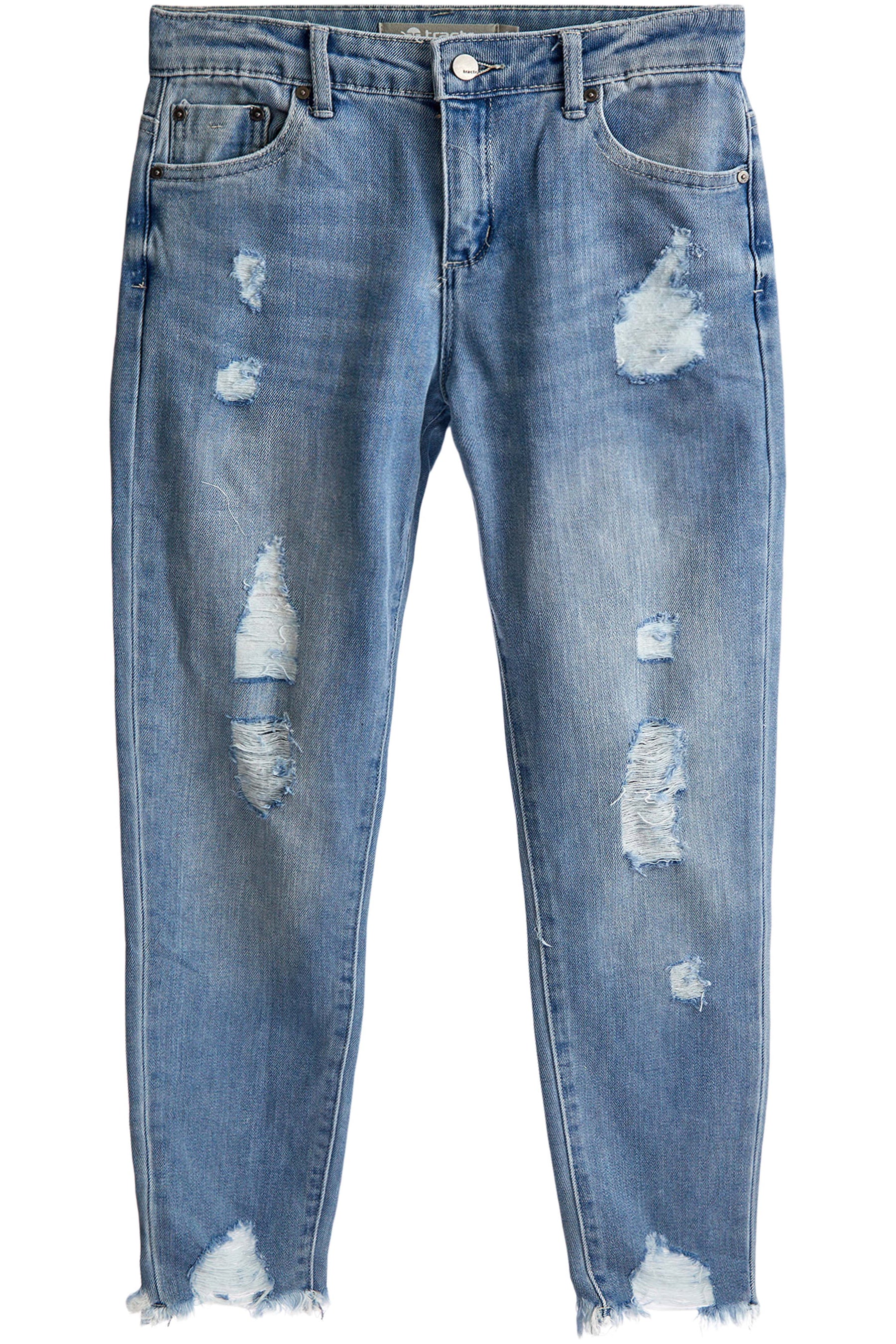 High Rise Distressed Weekender