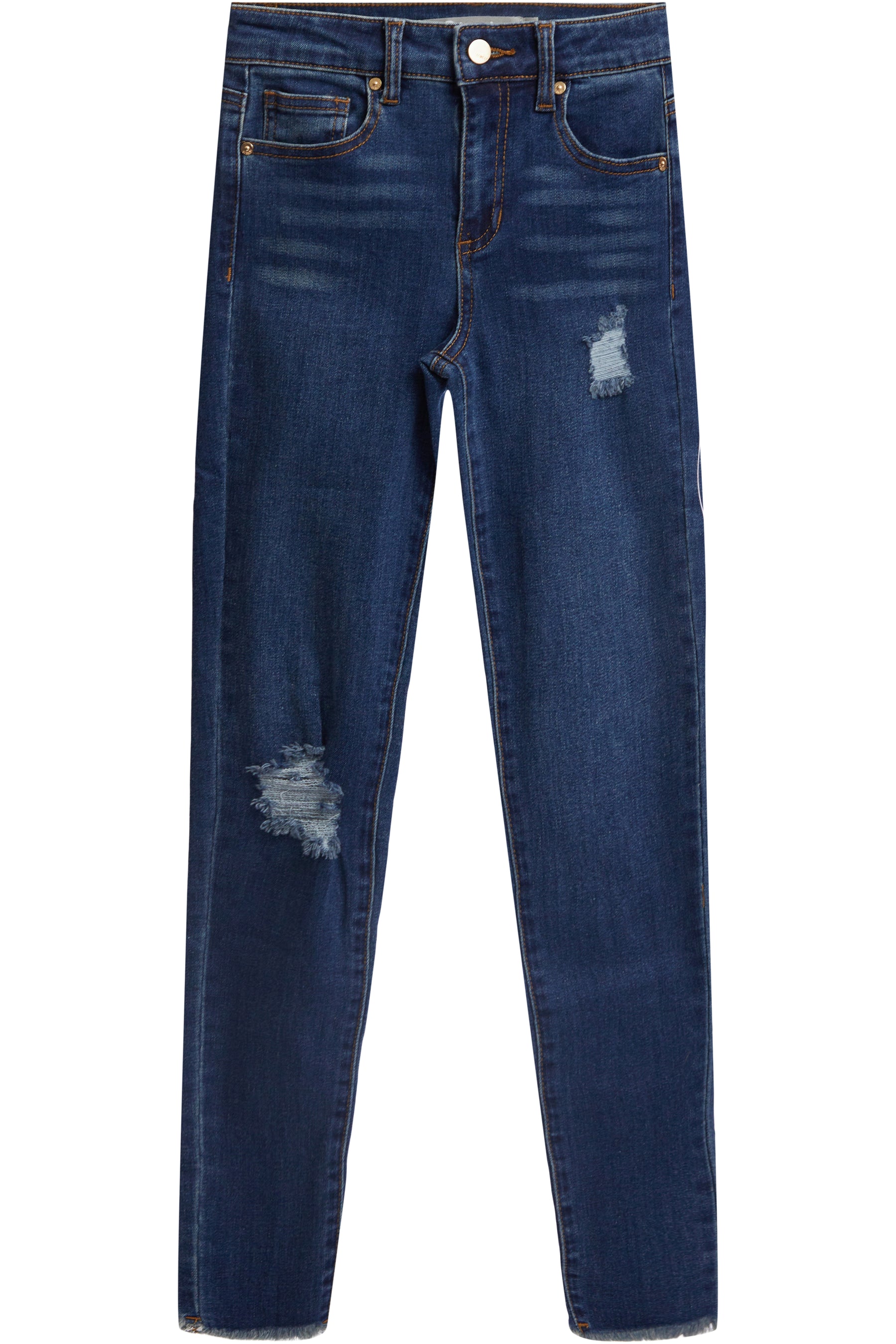 Nina High Rise Destructed Skinny