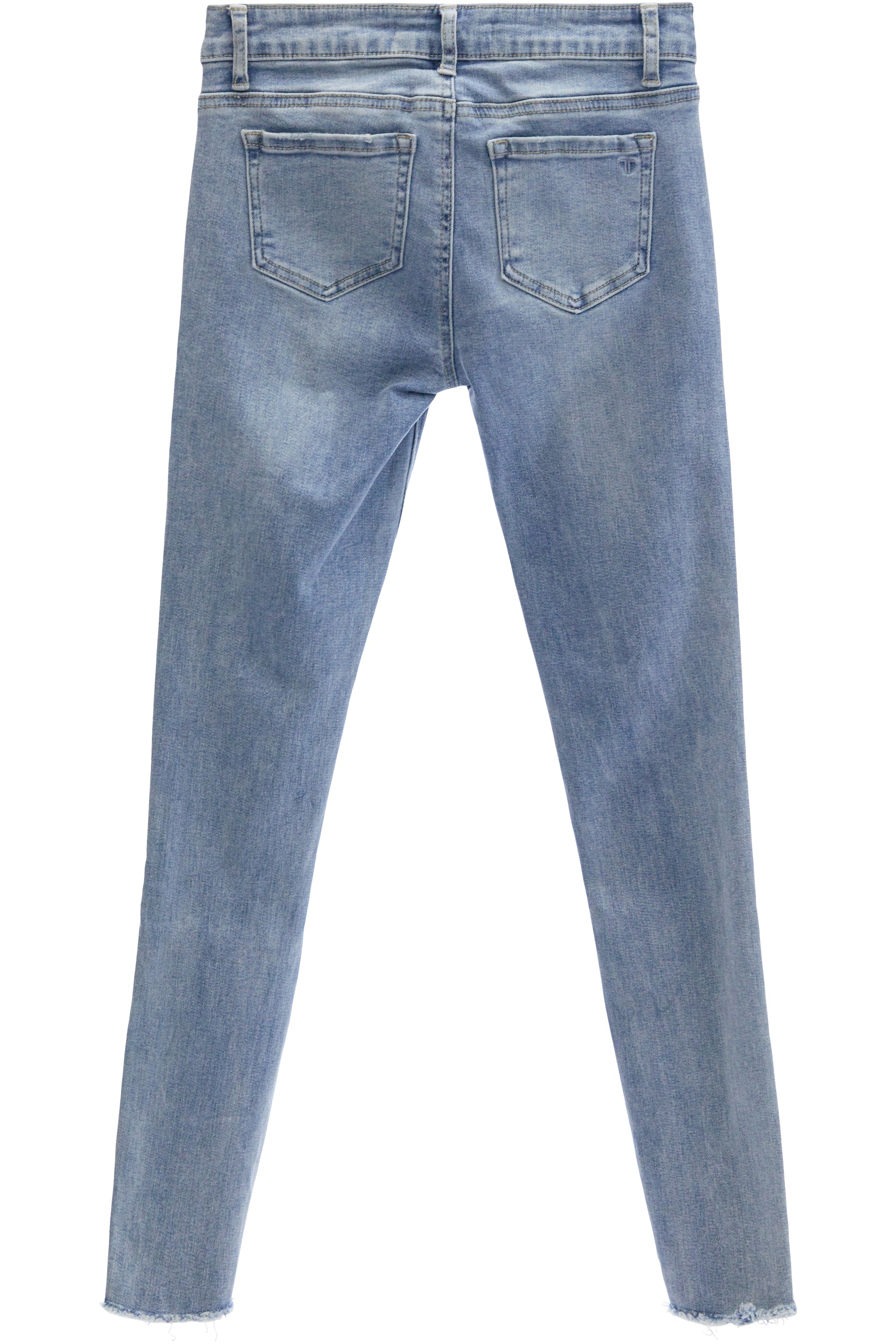 Diane Mid Rise Destructed Skinny