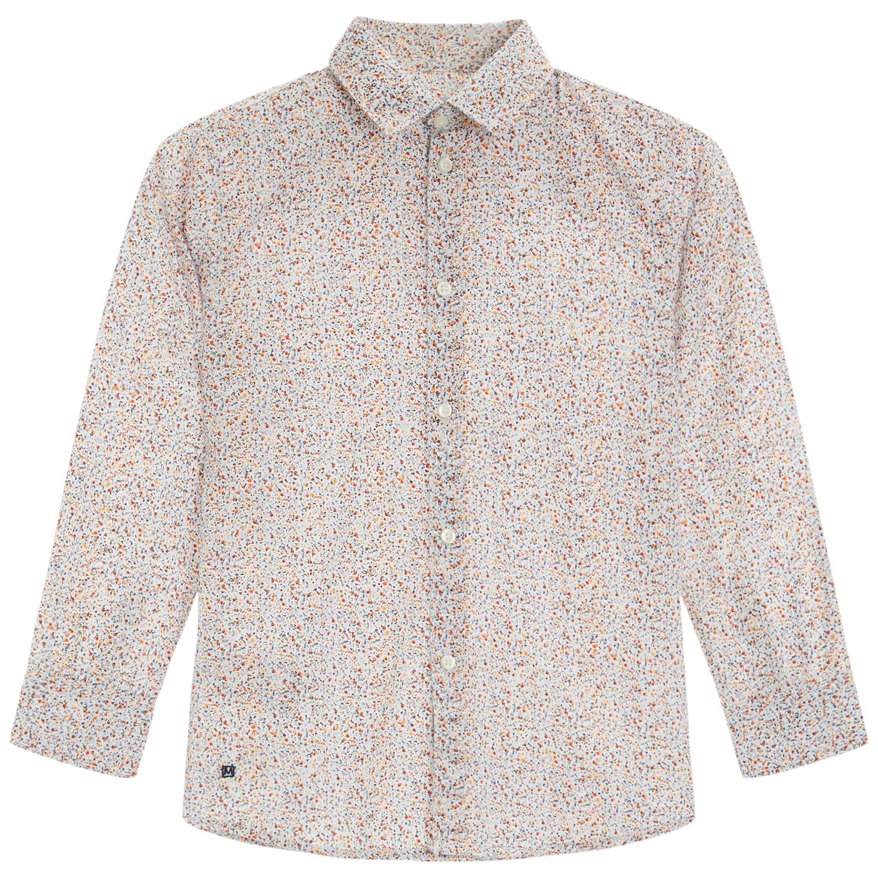L/S Floral Printed Shirt