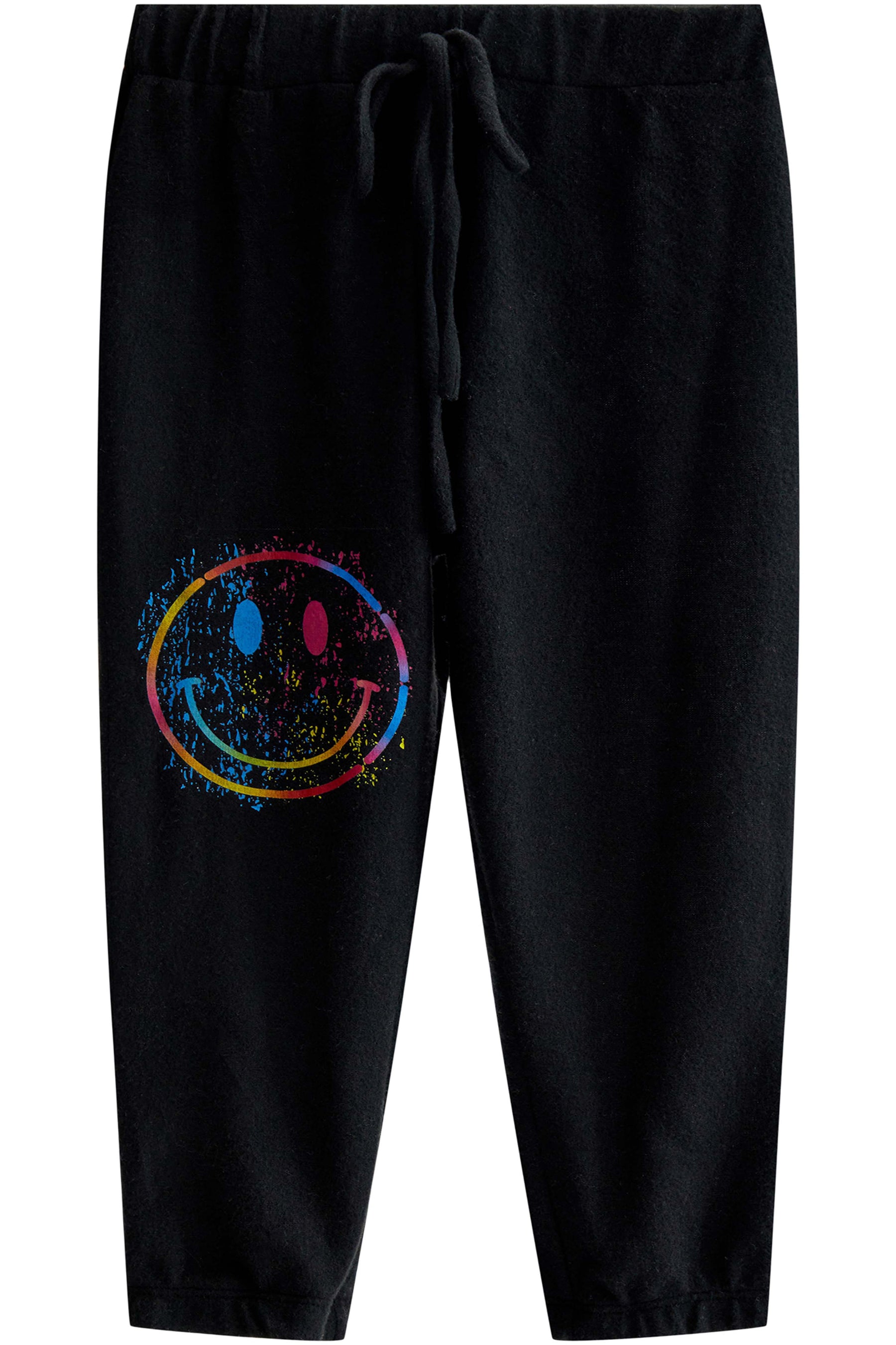 Smiley Splatter Hacci Pant