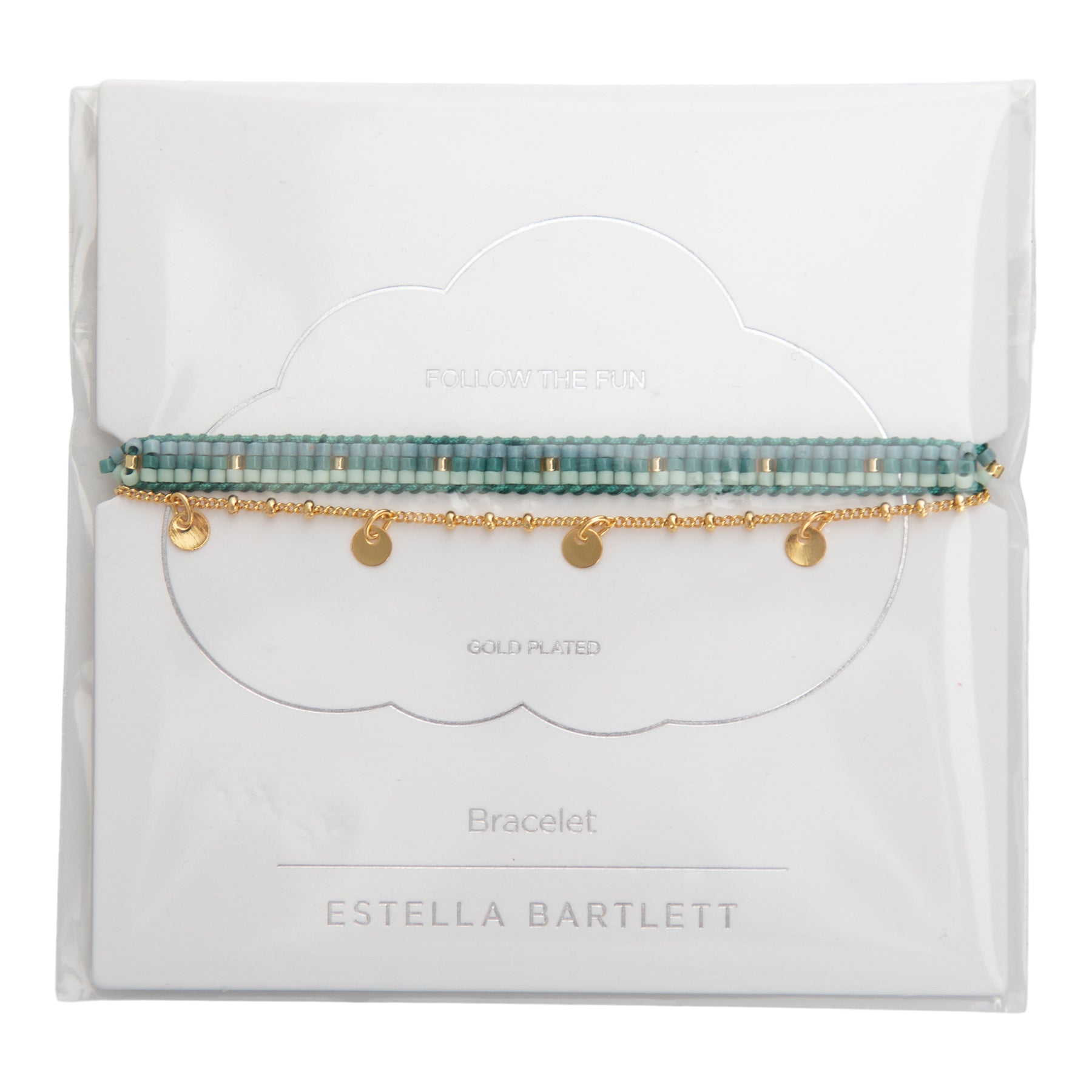 Duo Woven Beaded Bracelet