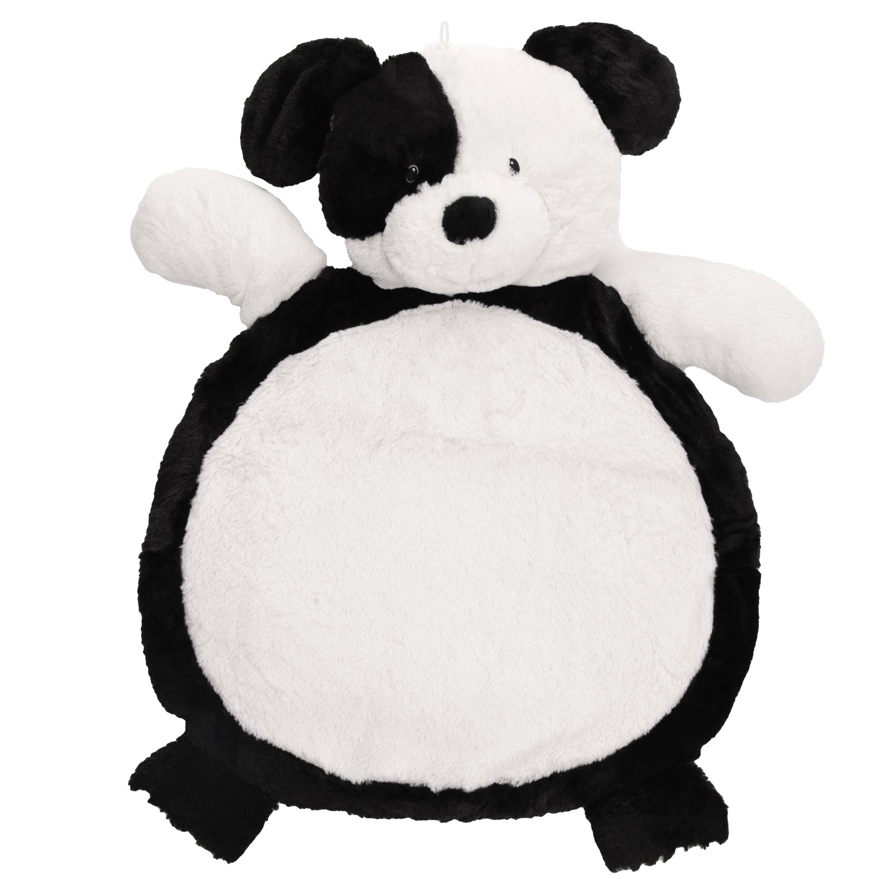 Black & White Puppy Baby Mat