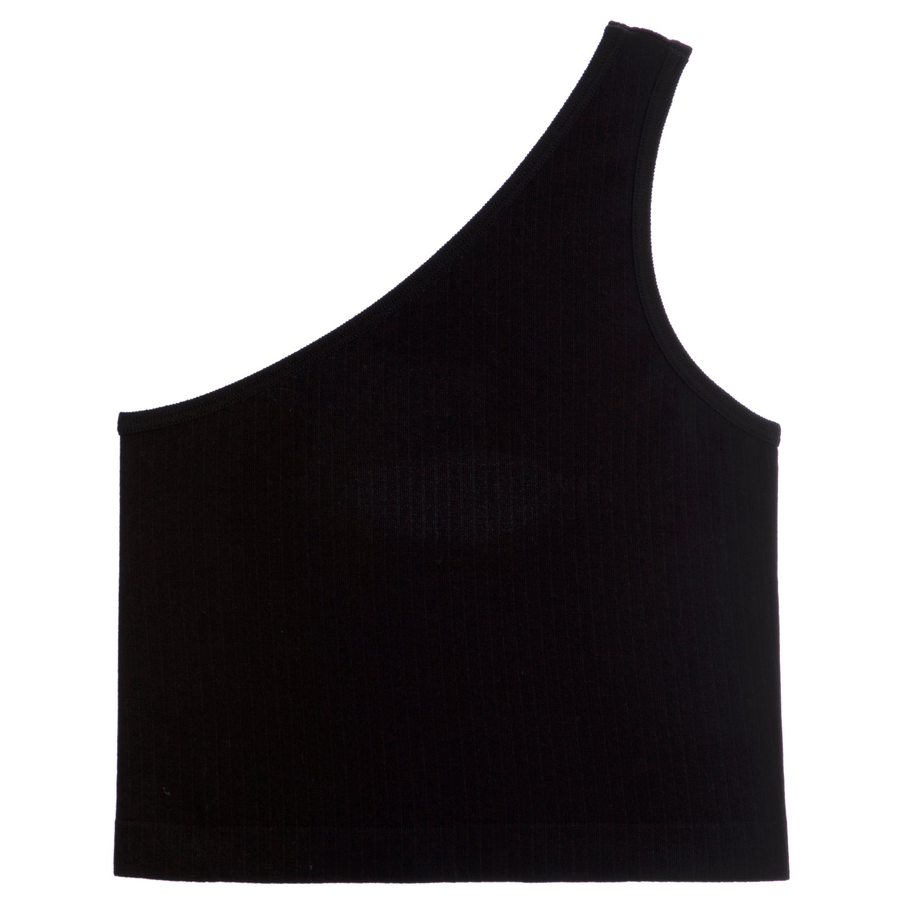 1 Shoulder Cutout Crop Tank