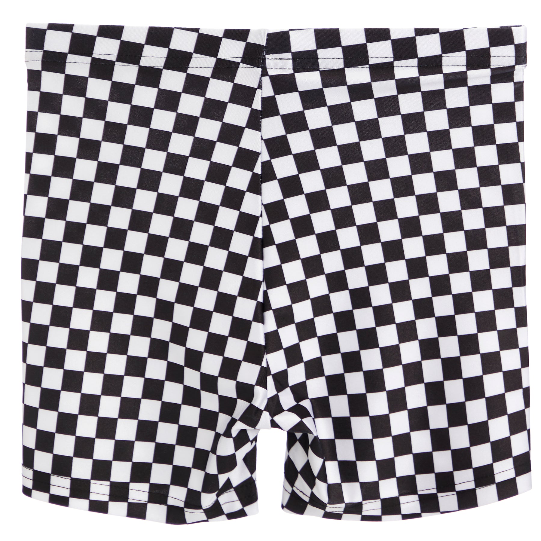 Racing Check Booty Short