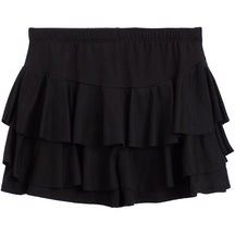 Solid Ruffle Skort