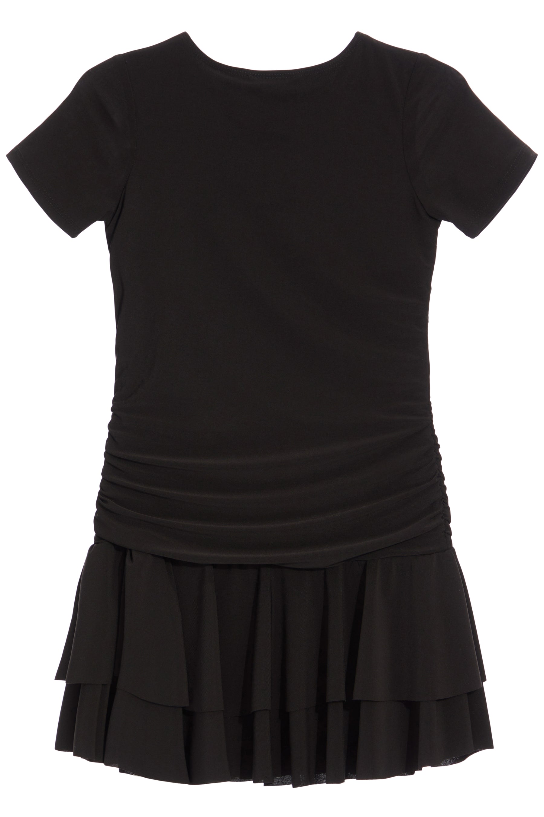 Ruffle Short Sleeve Dress