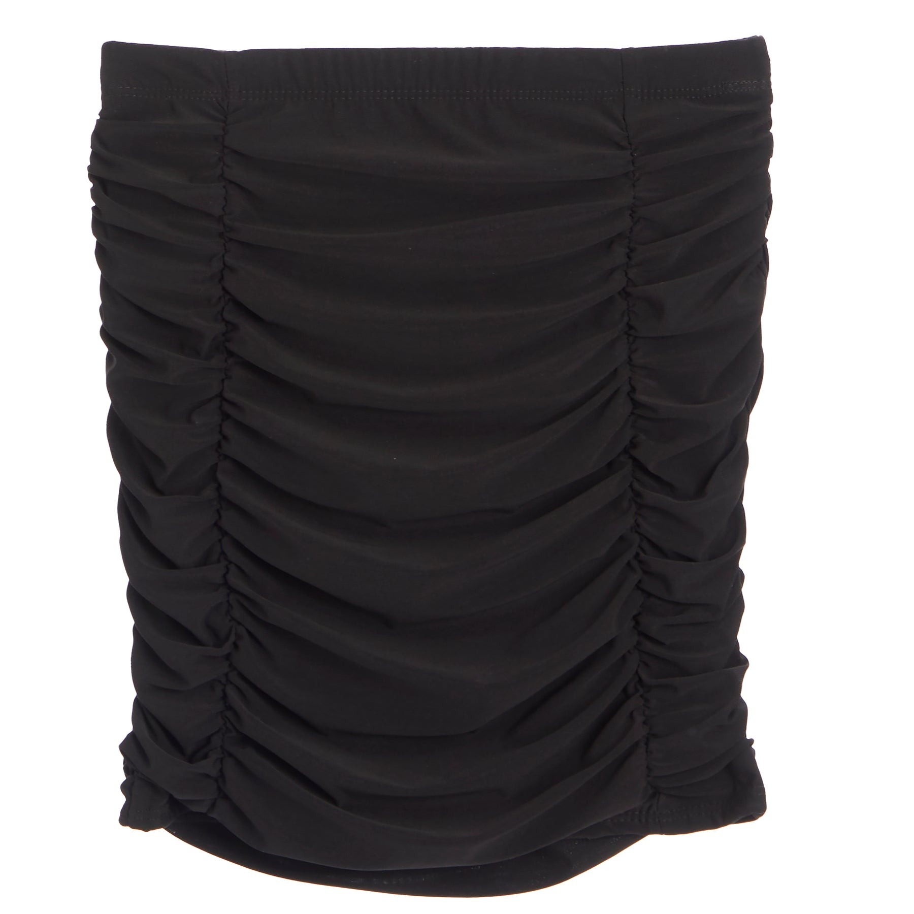 Ruched Fitted Skirt