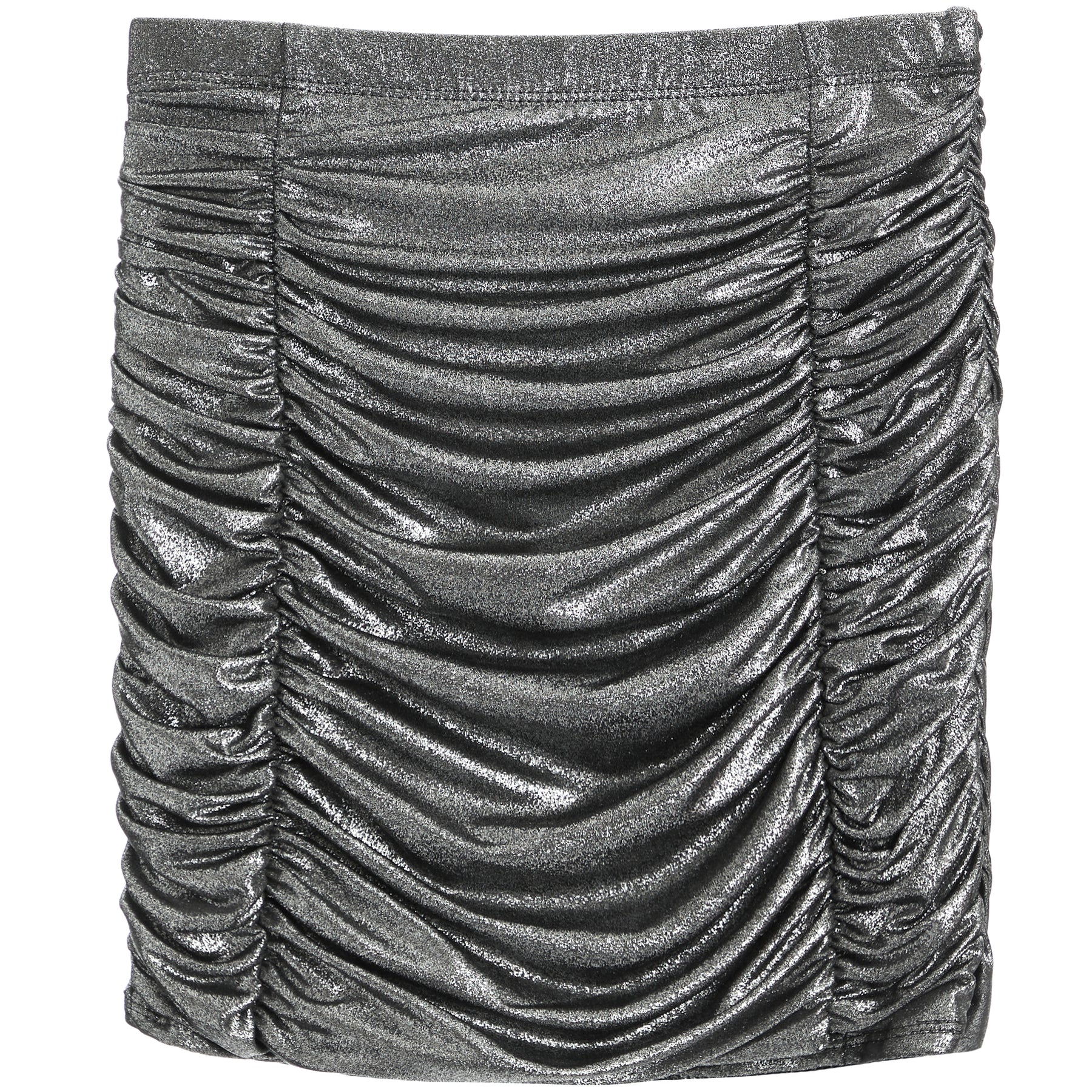Shimmer Ruched Skirt