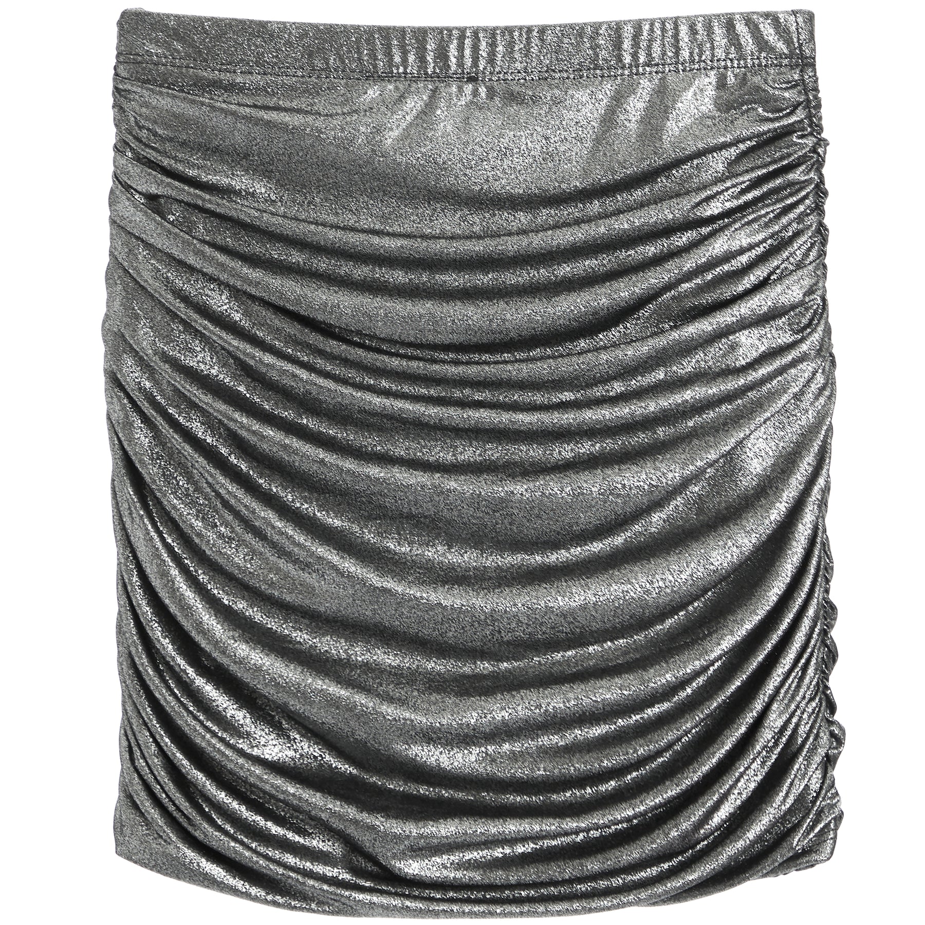 Shimmer Ruched Skirt