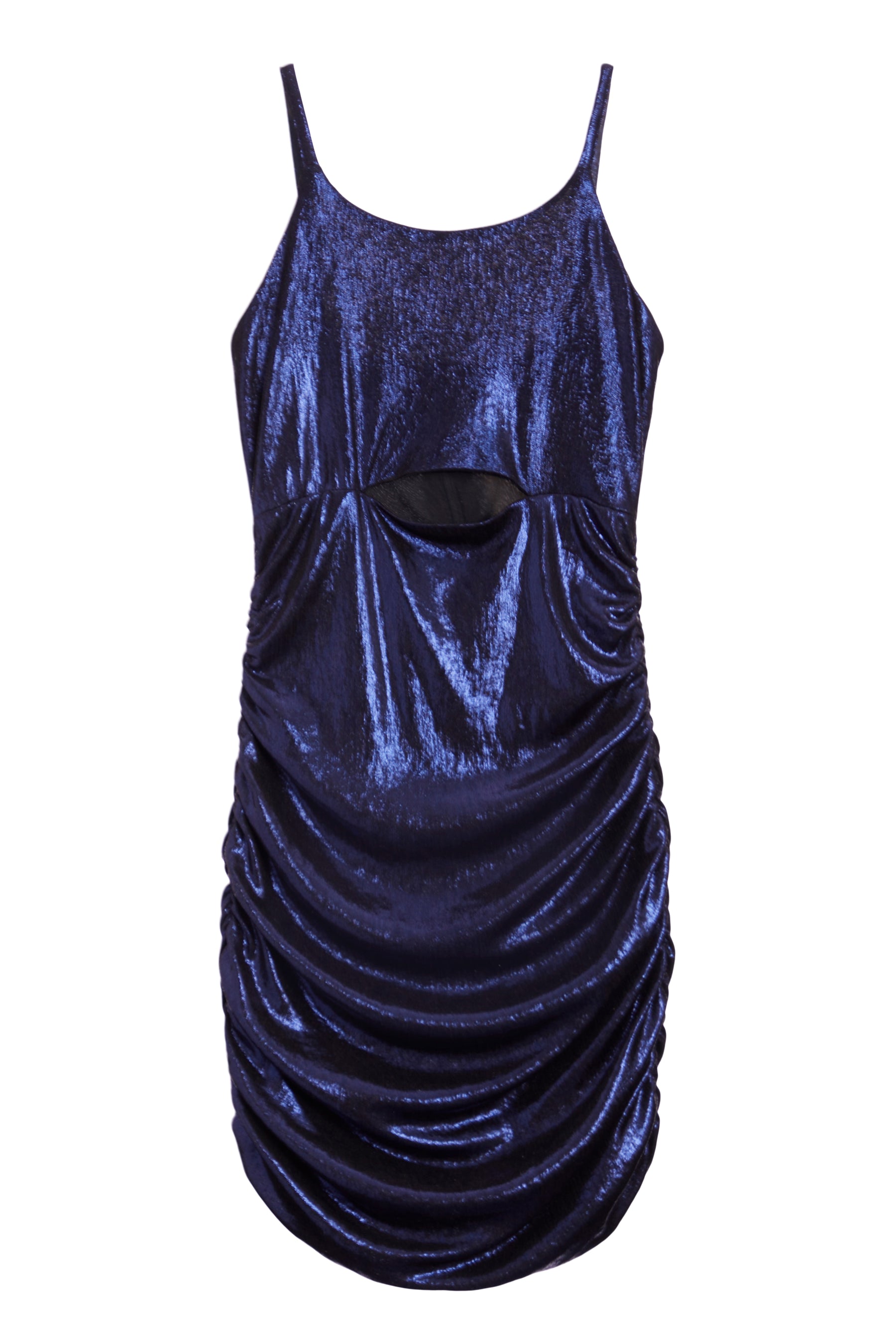 Cut Out Ruched Dress