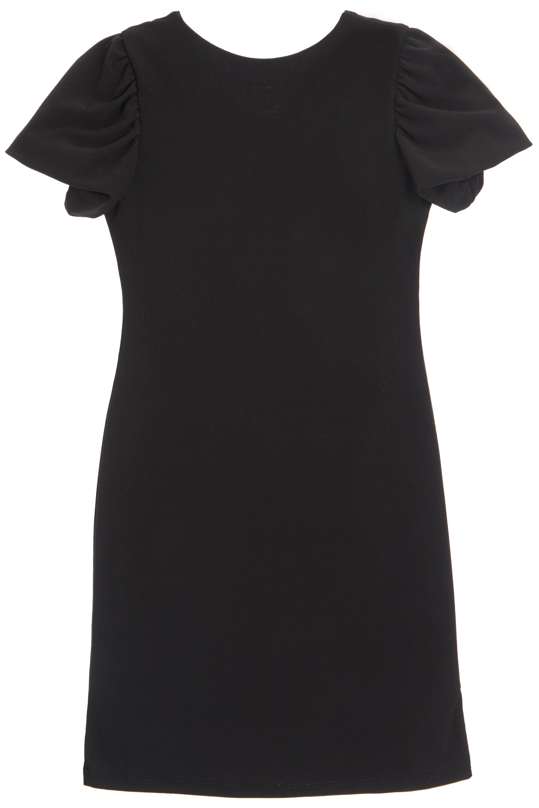 Puff Sleeve Tight Dress