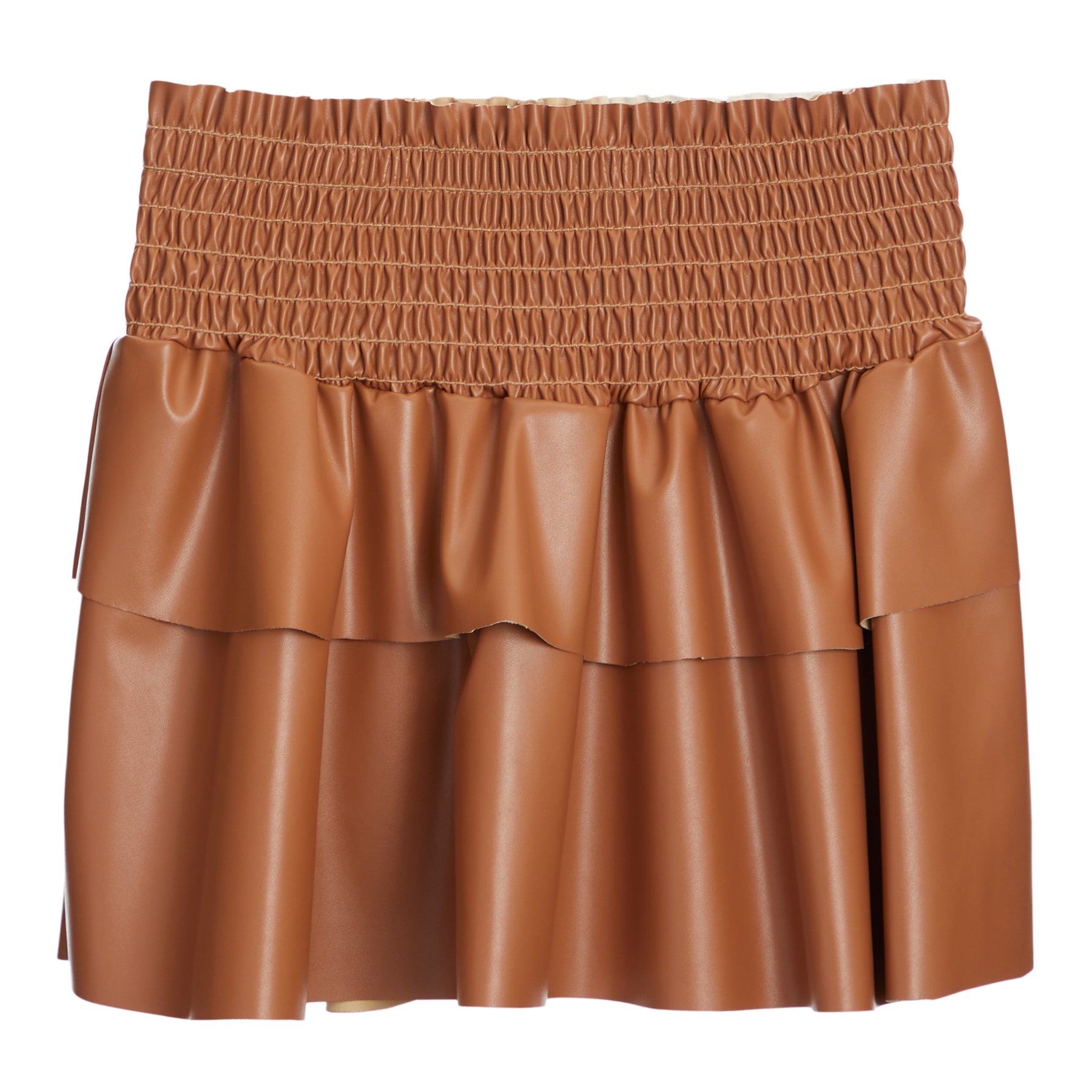 Vegan Ruffle Skirt