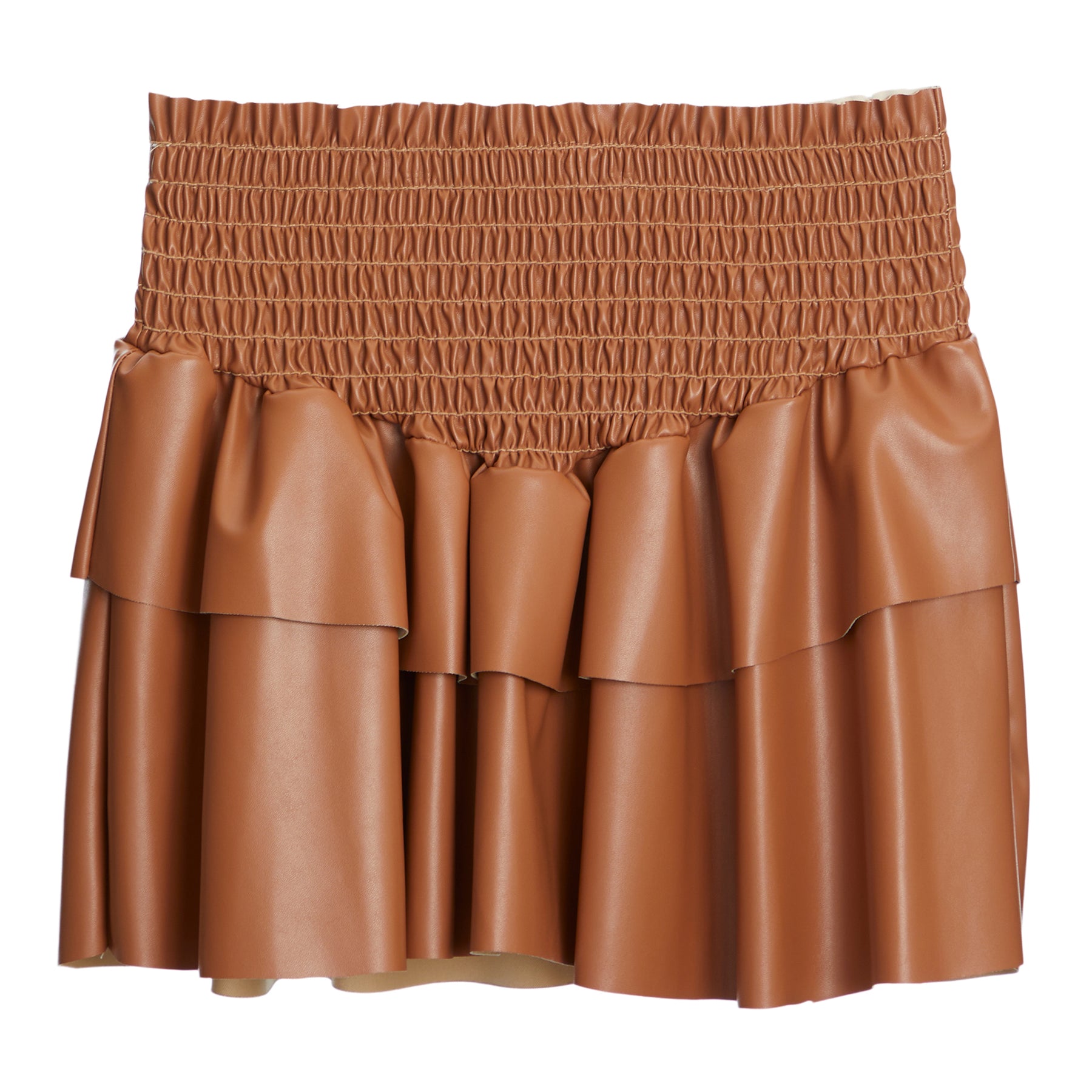 Vegan Ruffle Skirt