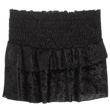 Velvet Ruffle Skirt