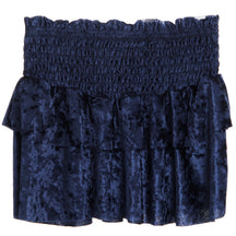 Velvet Ruffle Skirt