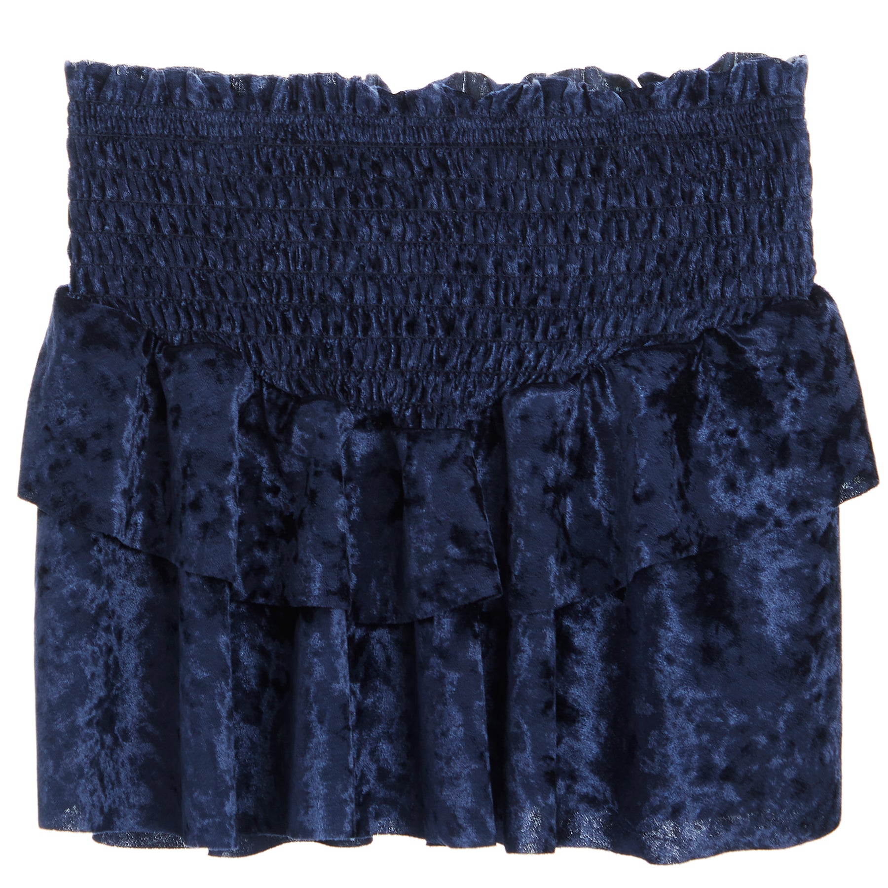 Velvet Ruffle Skirt