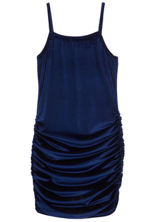Velvet Ruched Dress