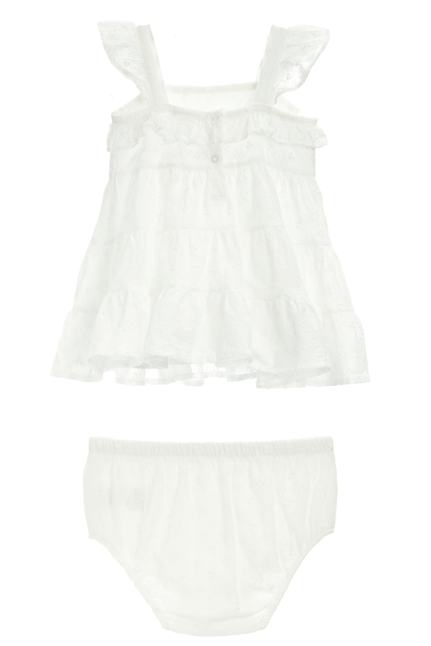 3 Tiered Ruffle Sundress & Diaper Cover