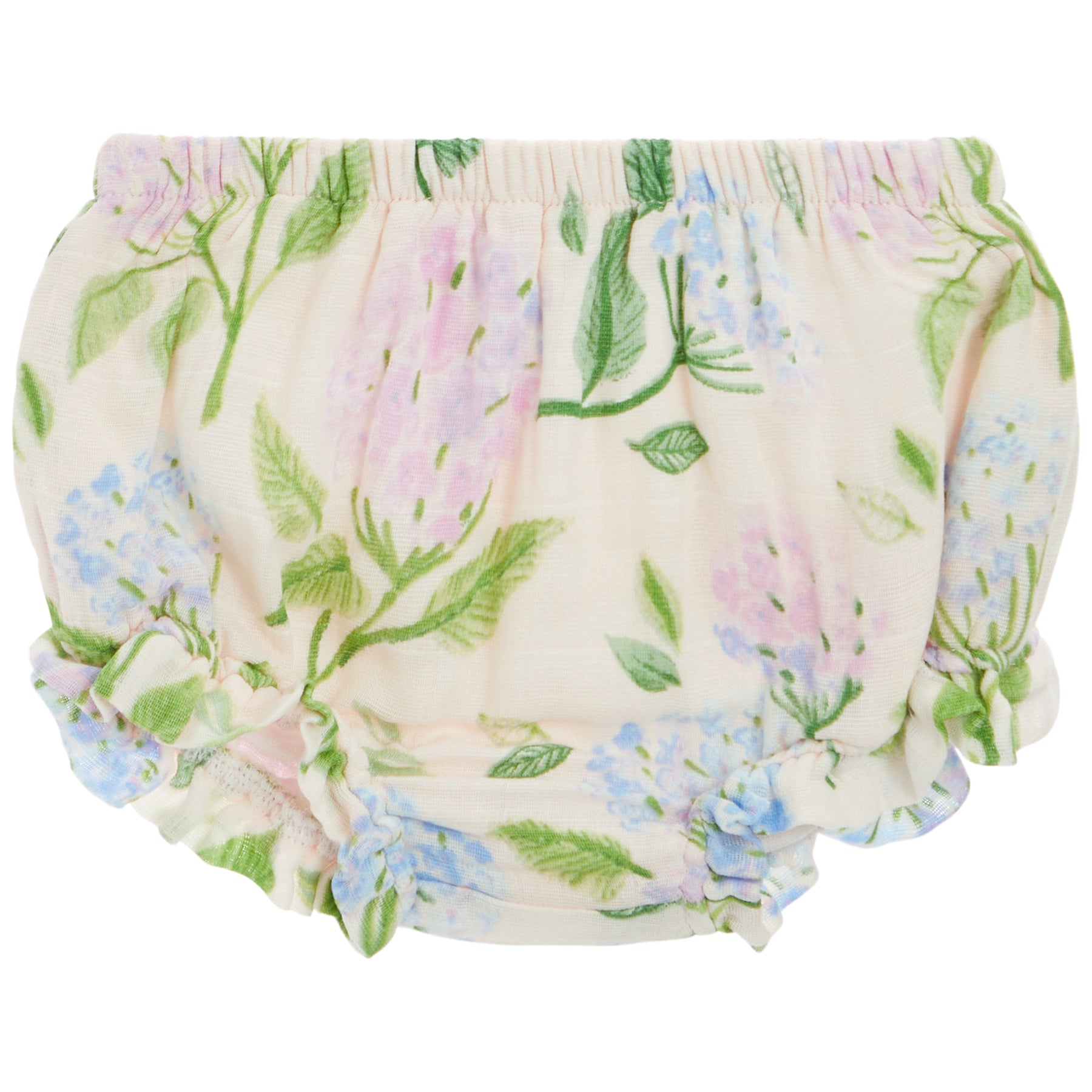 Ruffle Top & Bloomer- Hydrangeas