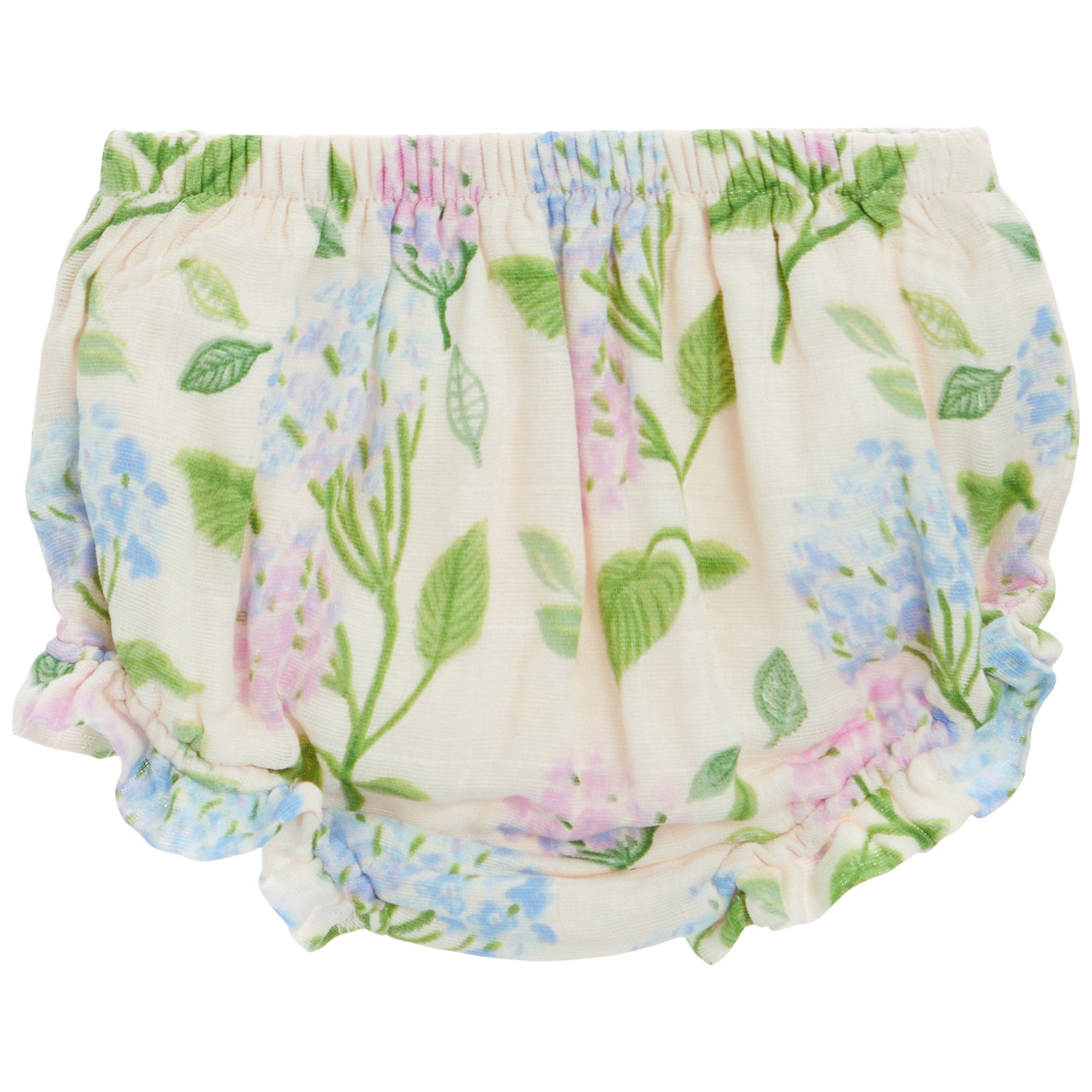 Ruffle Top & Bloomer- Hydrangeas