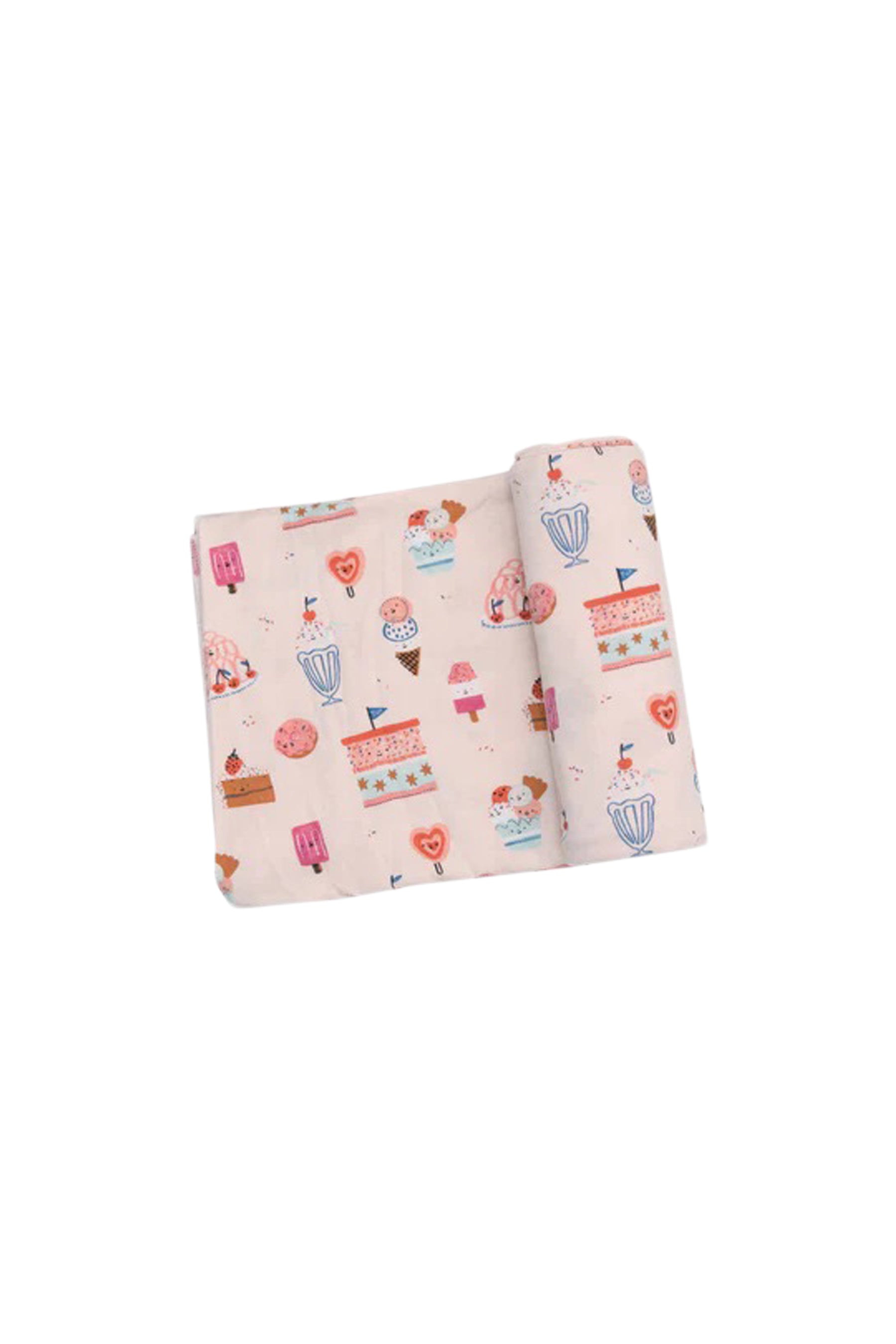 Ice Cream Swaddle Blanket
