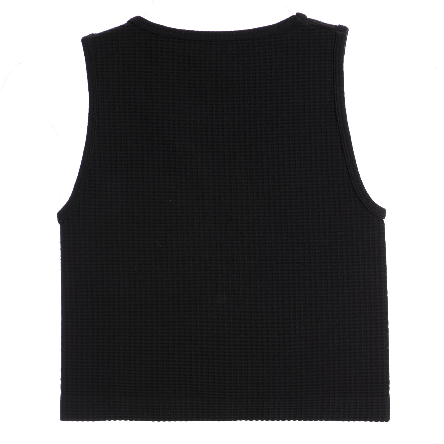 Seamless Waffle Henley Tank