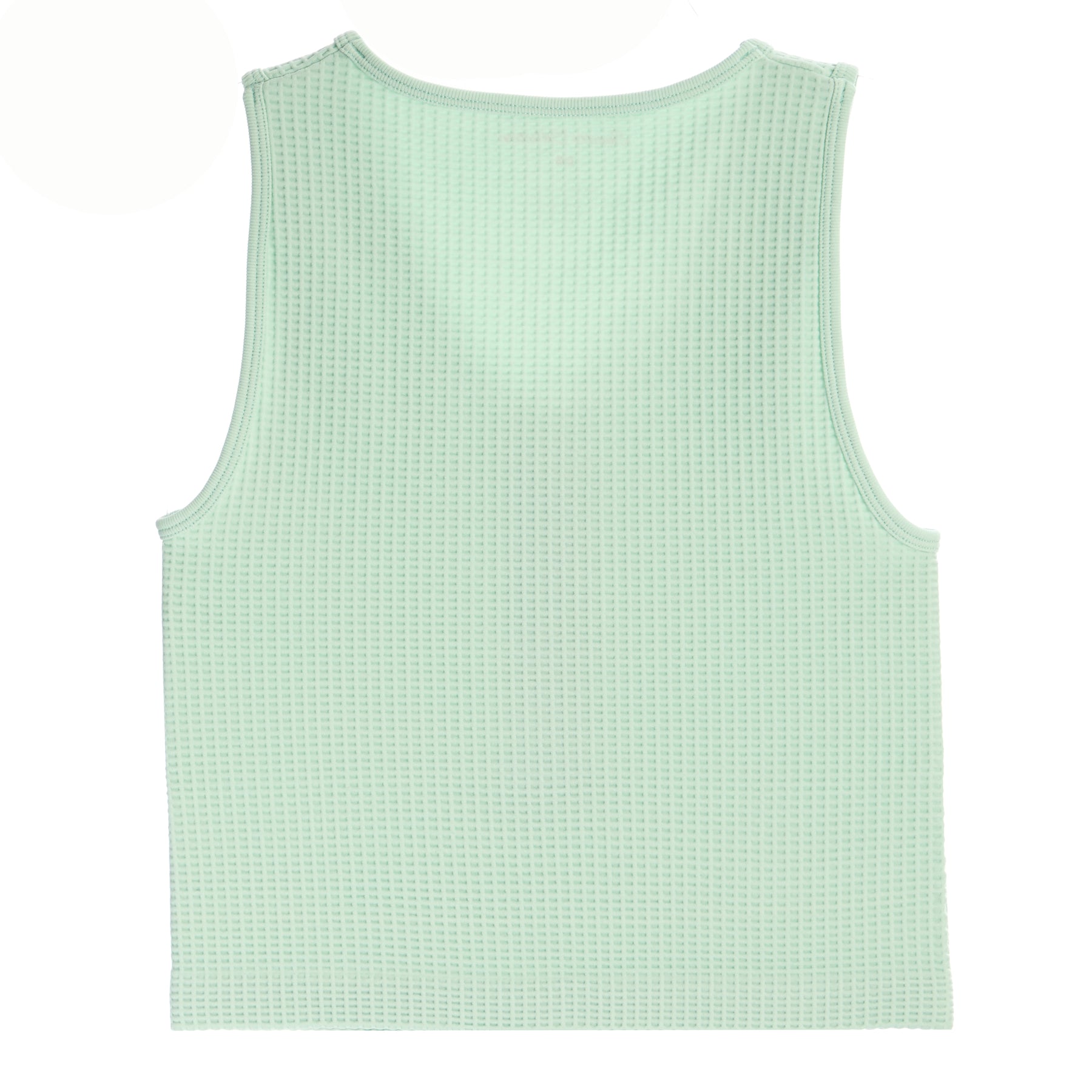 Seamless Waffle Henley Tank
