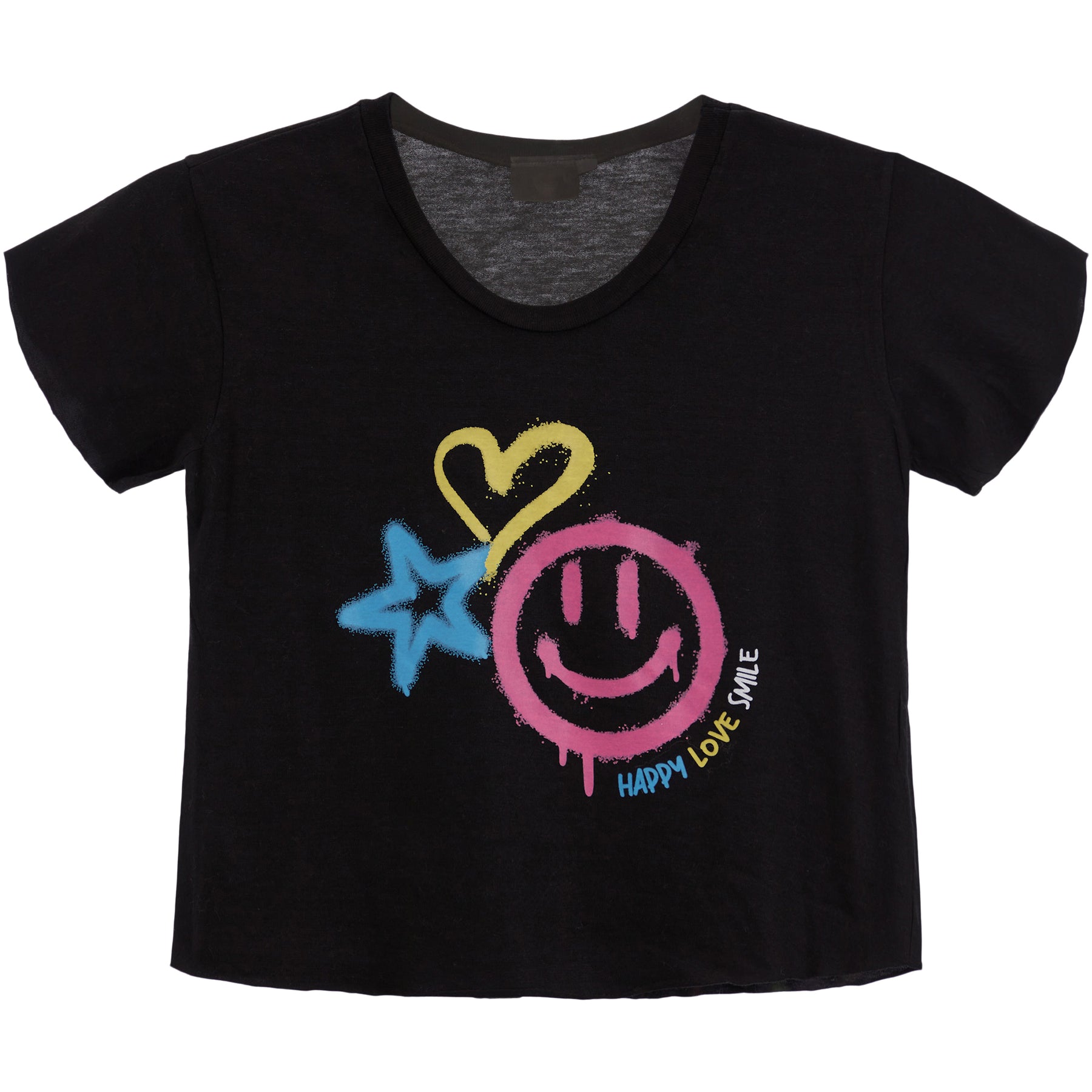 Happy Love Smile Short Sleeve Tee