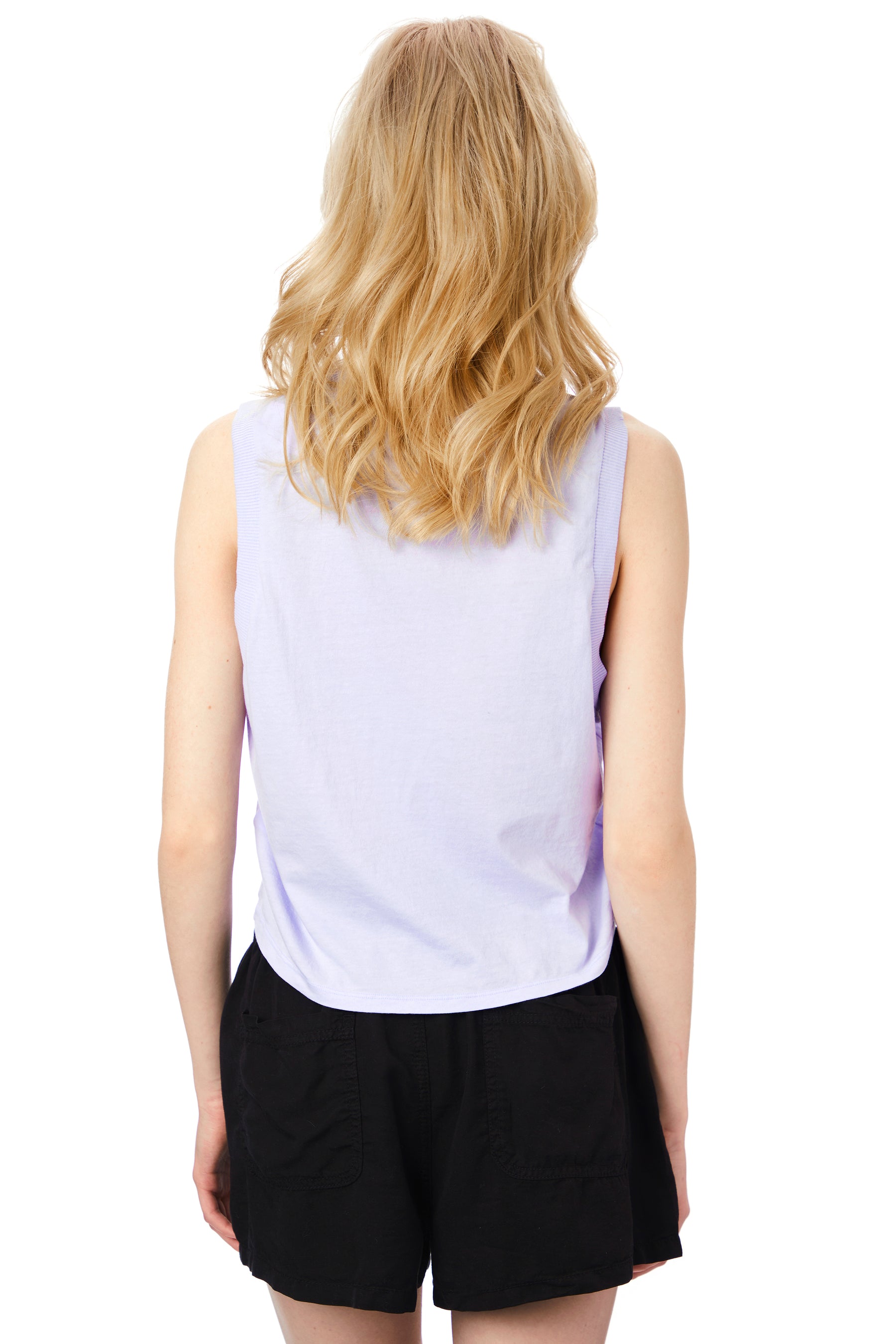 Cropped Boxy Tank Top