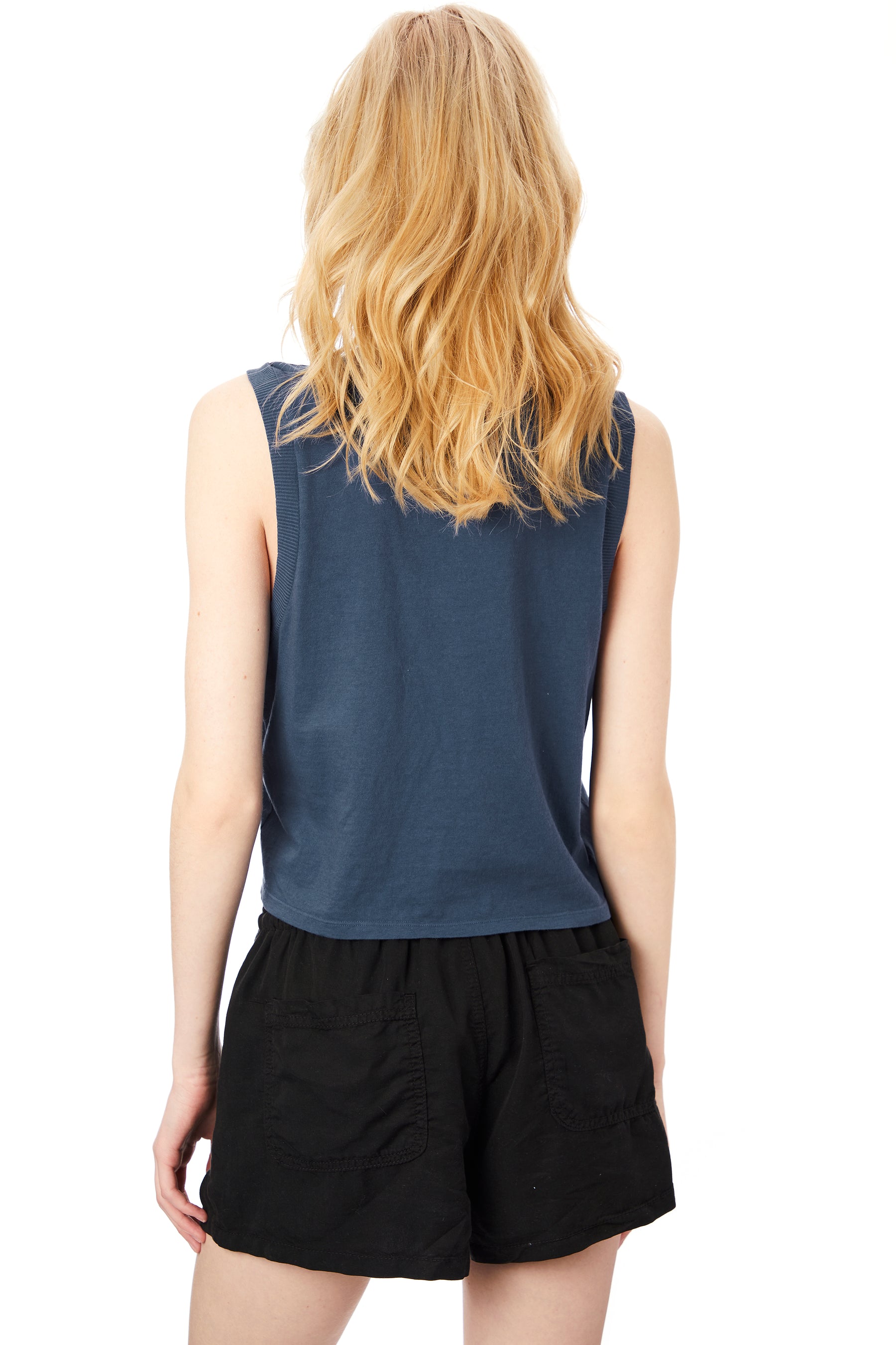 Cropped Boxy Tank Top